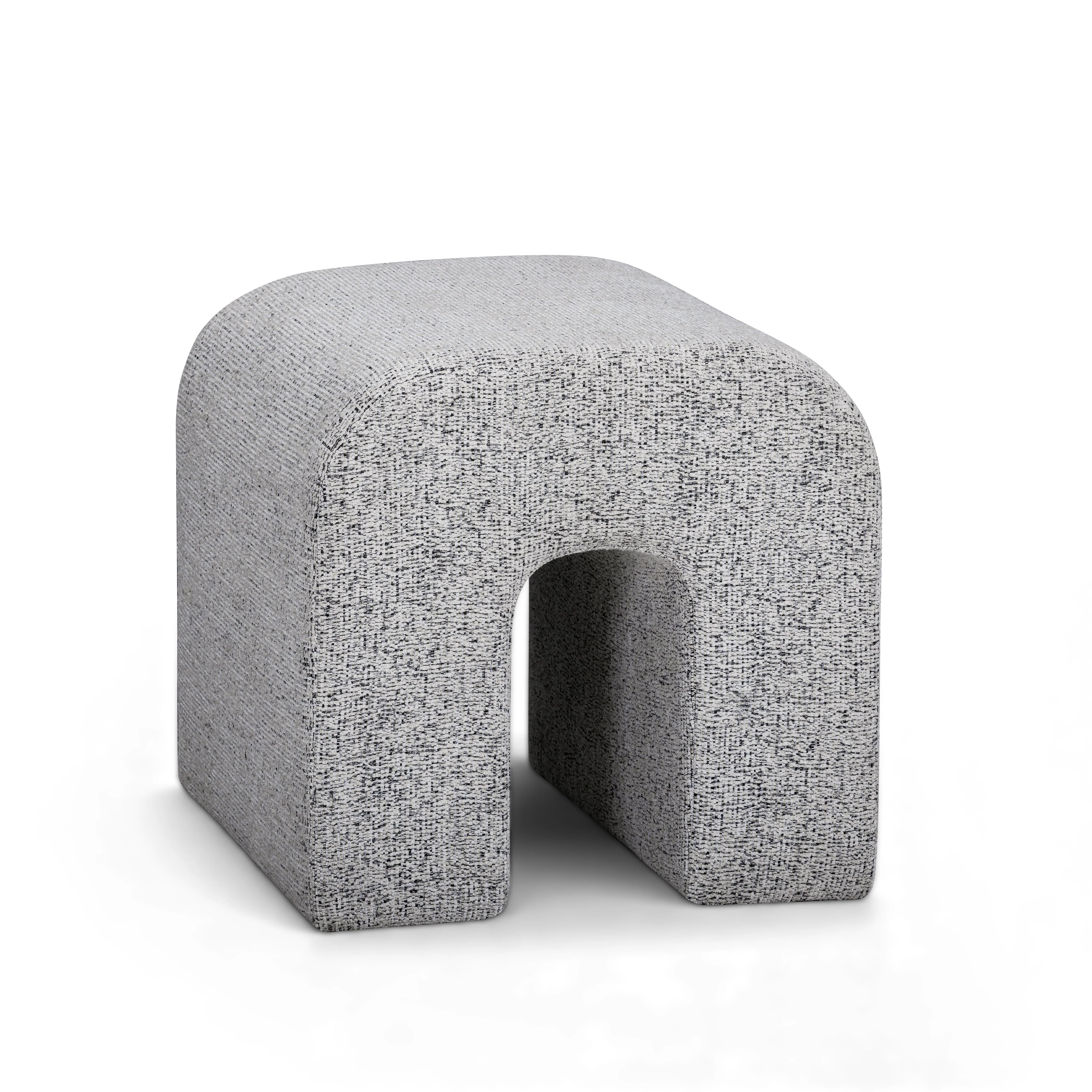 Desi Woven Performance Fabric Ottoman - Image 14