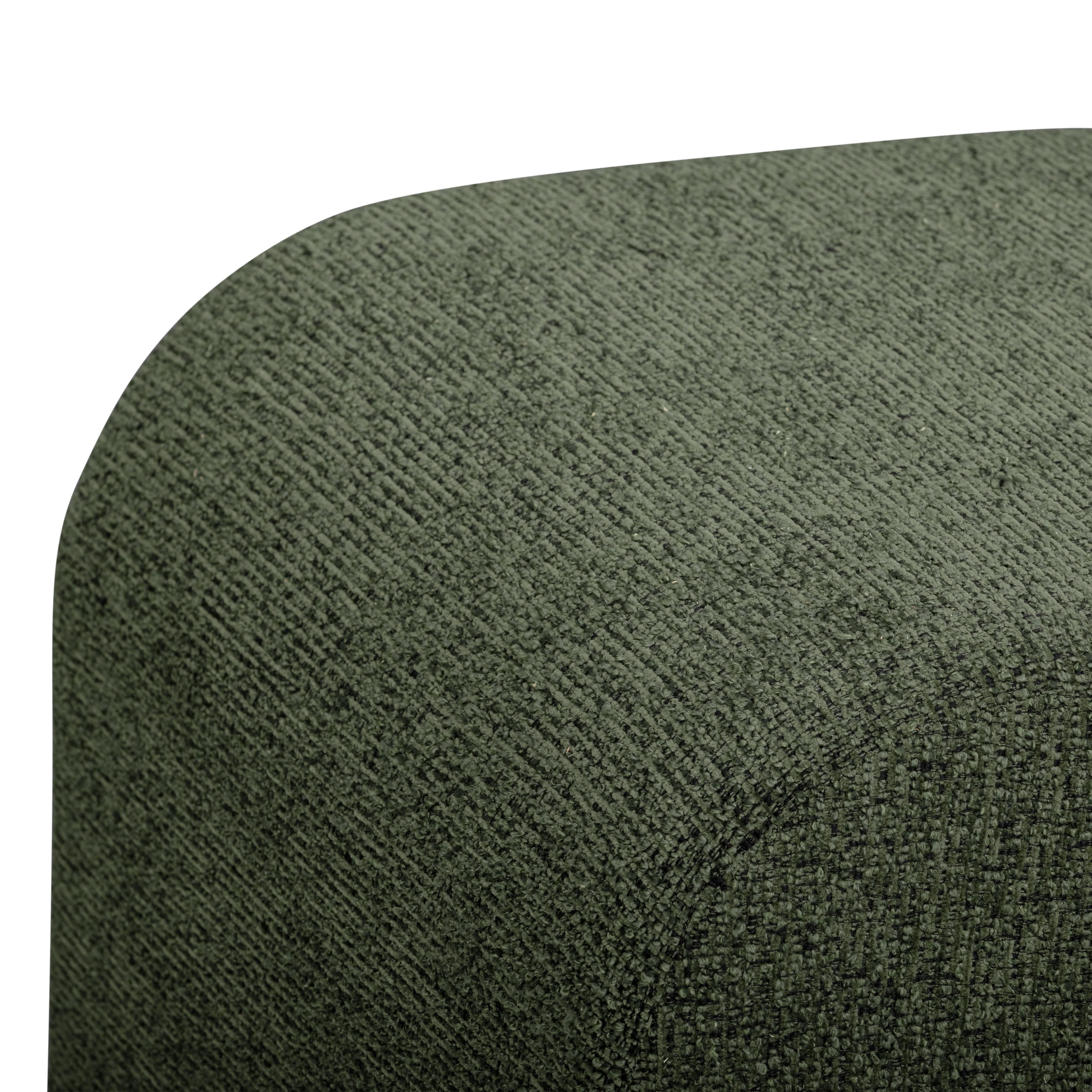 Desi Woven Performance Fabric Ottoman - Image 9