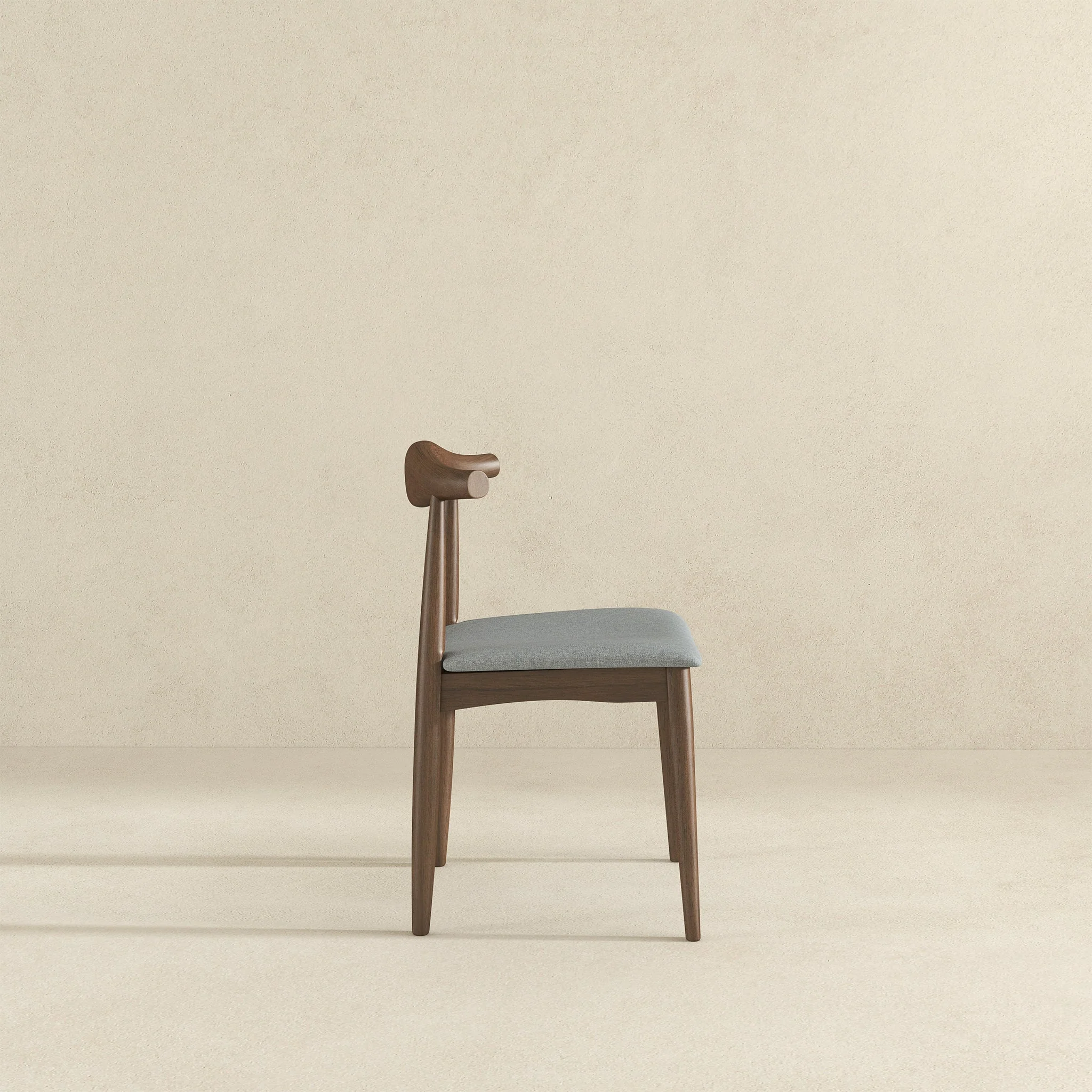 Destiny Grey Fabric Dining Chair (Set Of 2) - Image 5