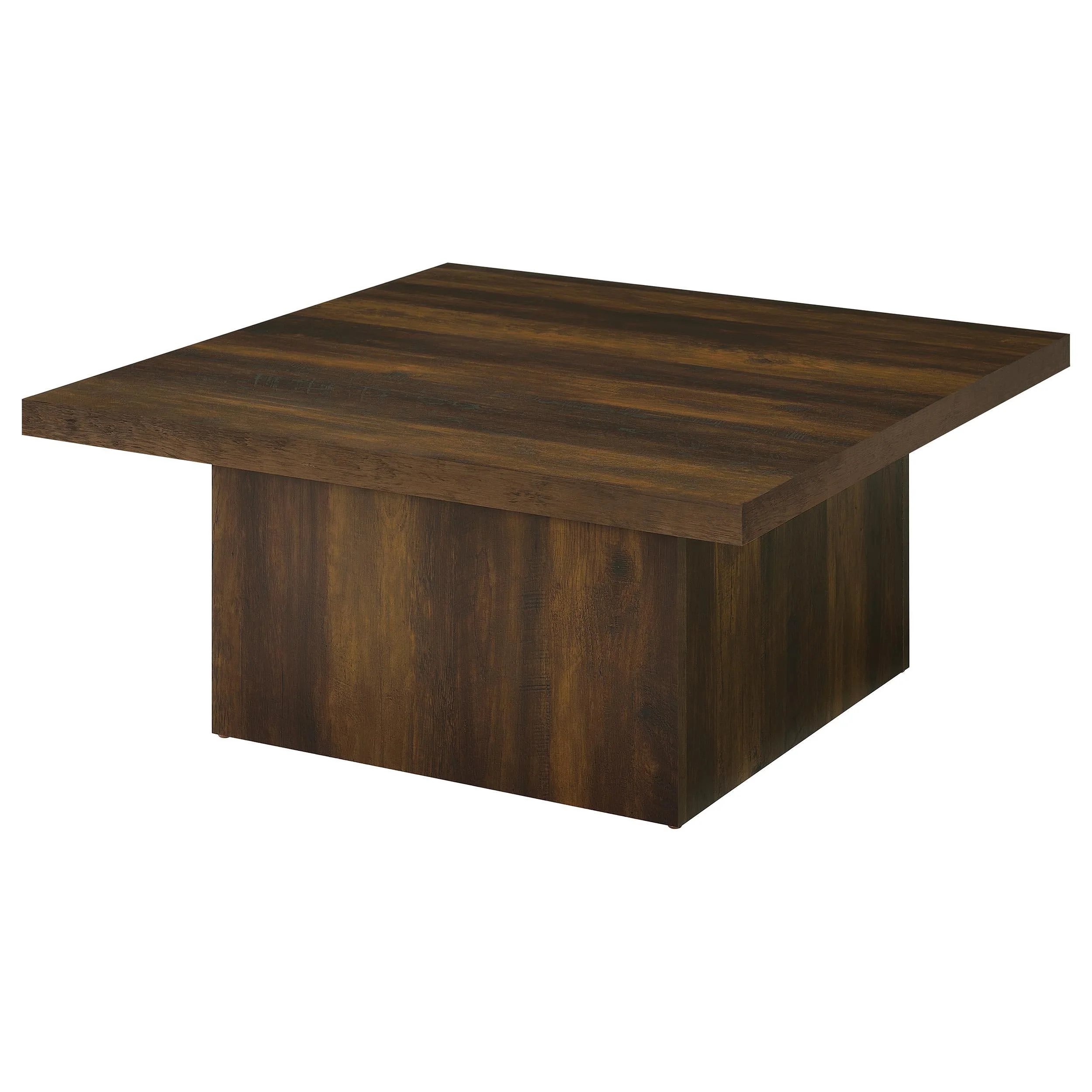 Devar Dark Pine 3-Piece Square Coffee and End Table Set - Image 10