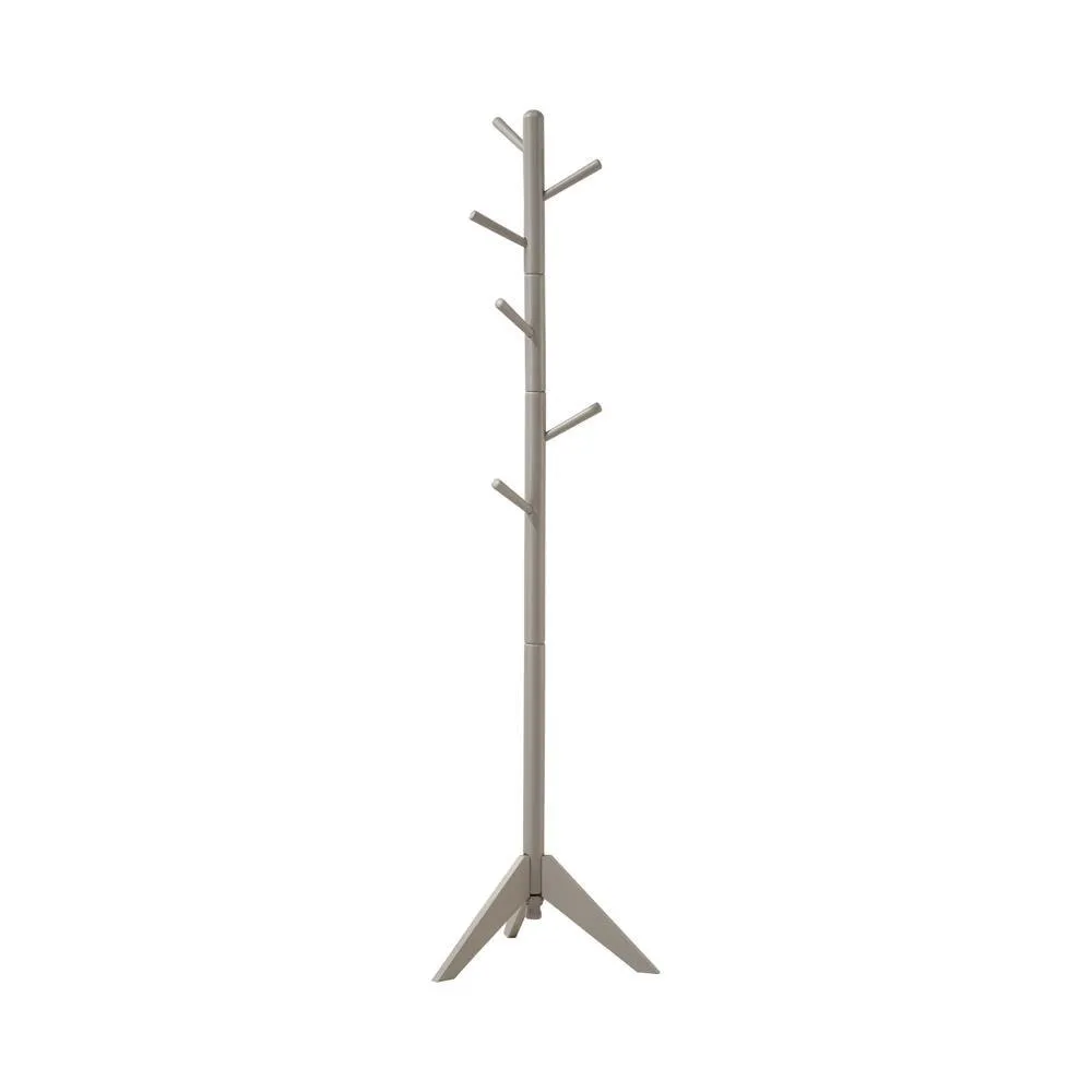 Devlin Gray Coat Rack with 6 Hooks - Image 2