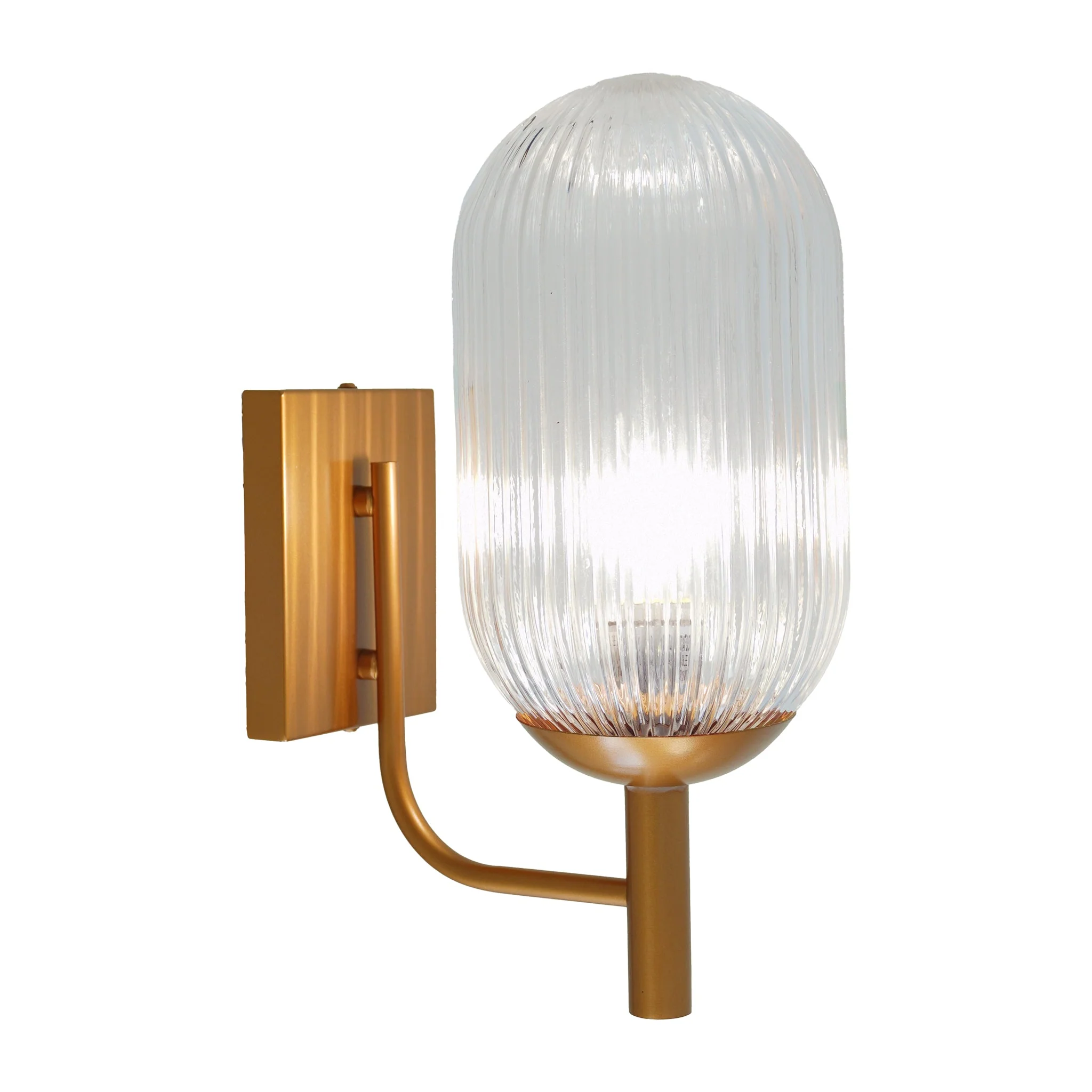 Dewdrop Wall Lamp - Bronze and Clear - Image 4