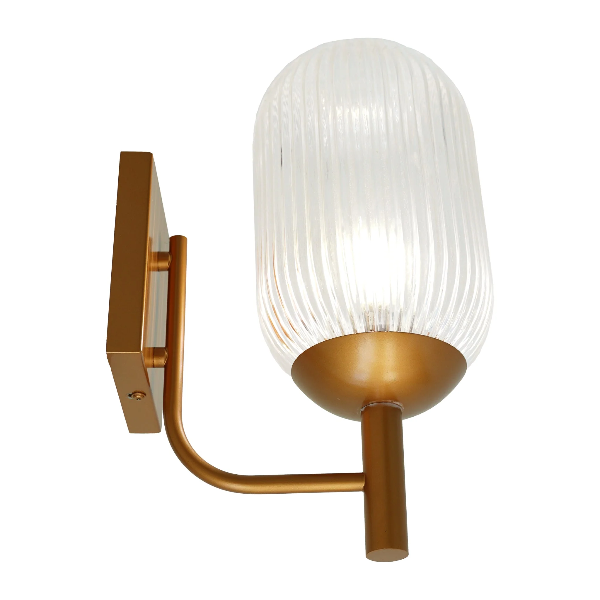 Dewdrop Wall Lamp - Bronze and Clear - Image 5