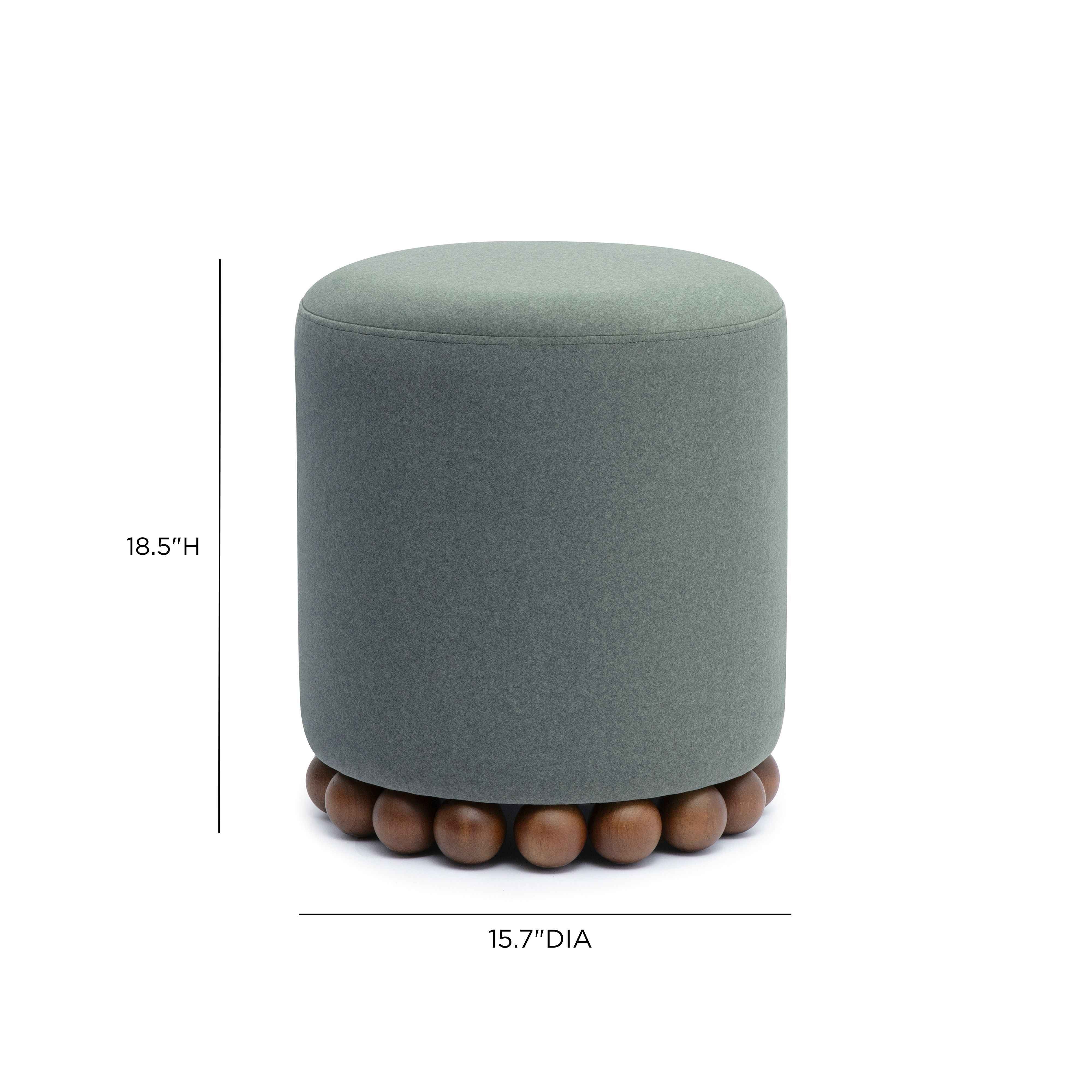 Dex Performance Vegan Mohair Ottoman - Image 21