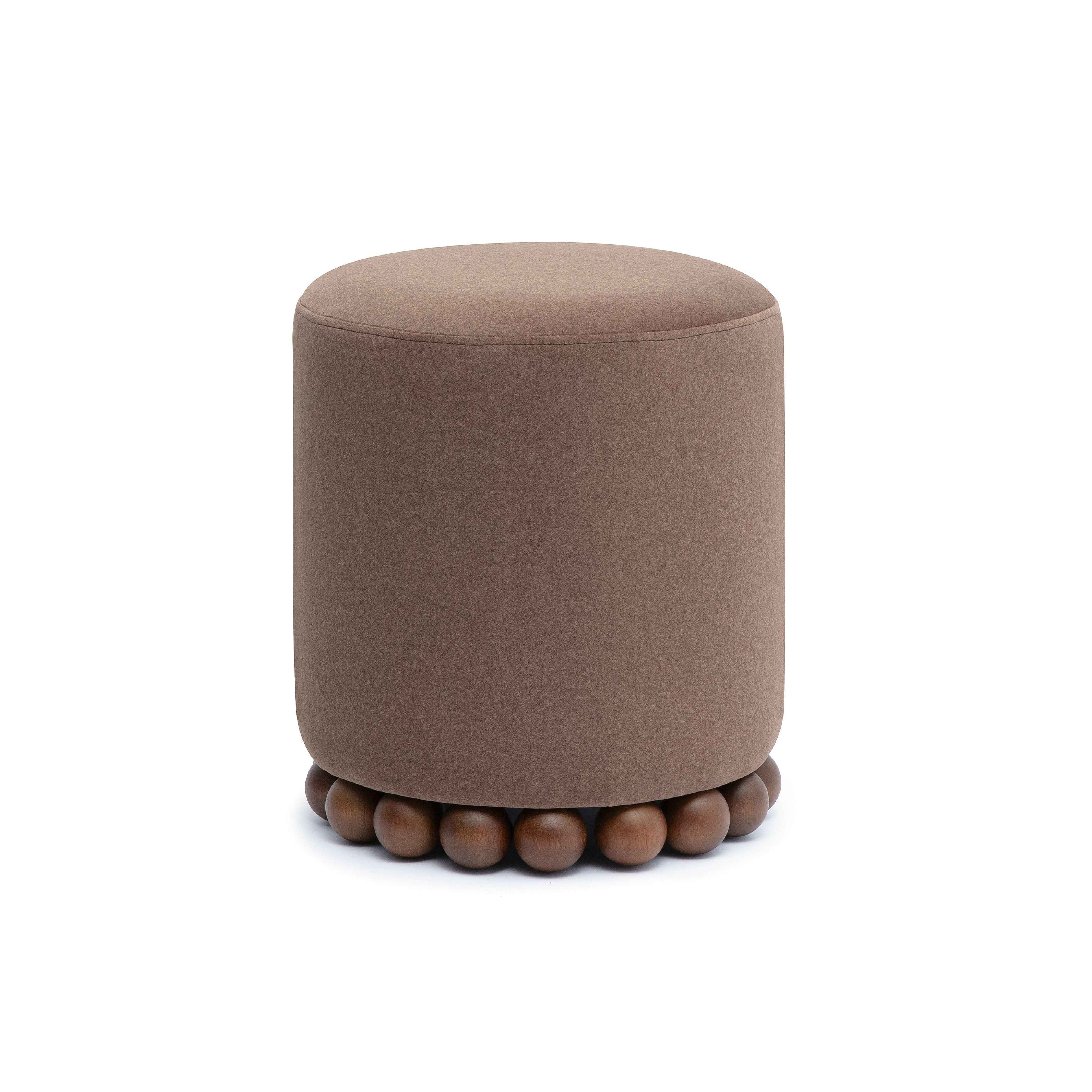 Dex Performance Vegan Mohair Ottoman - Image 8