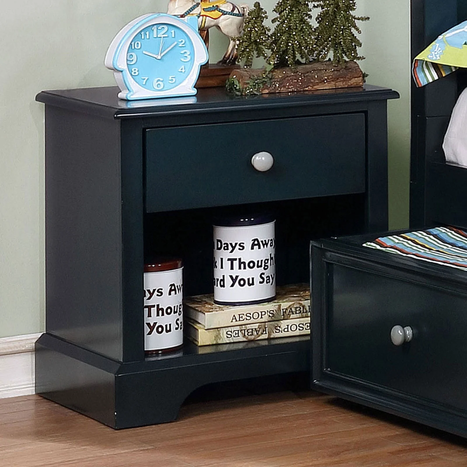 Diane Blue Night Stand - Image 2