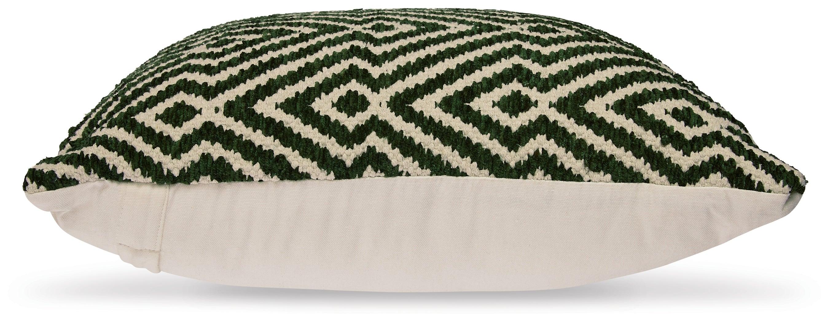Digover Green/Ivory Pillow (Set of 4) - Image 3