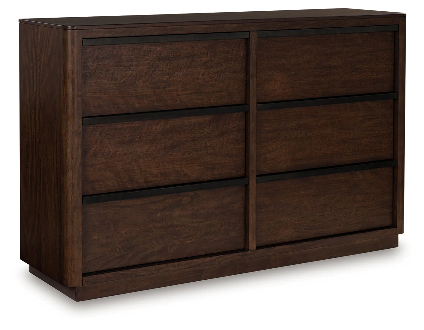 Dilenno Dark Brown 6 Drawer Dresser - Image 2