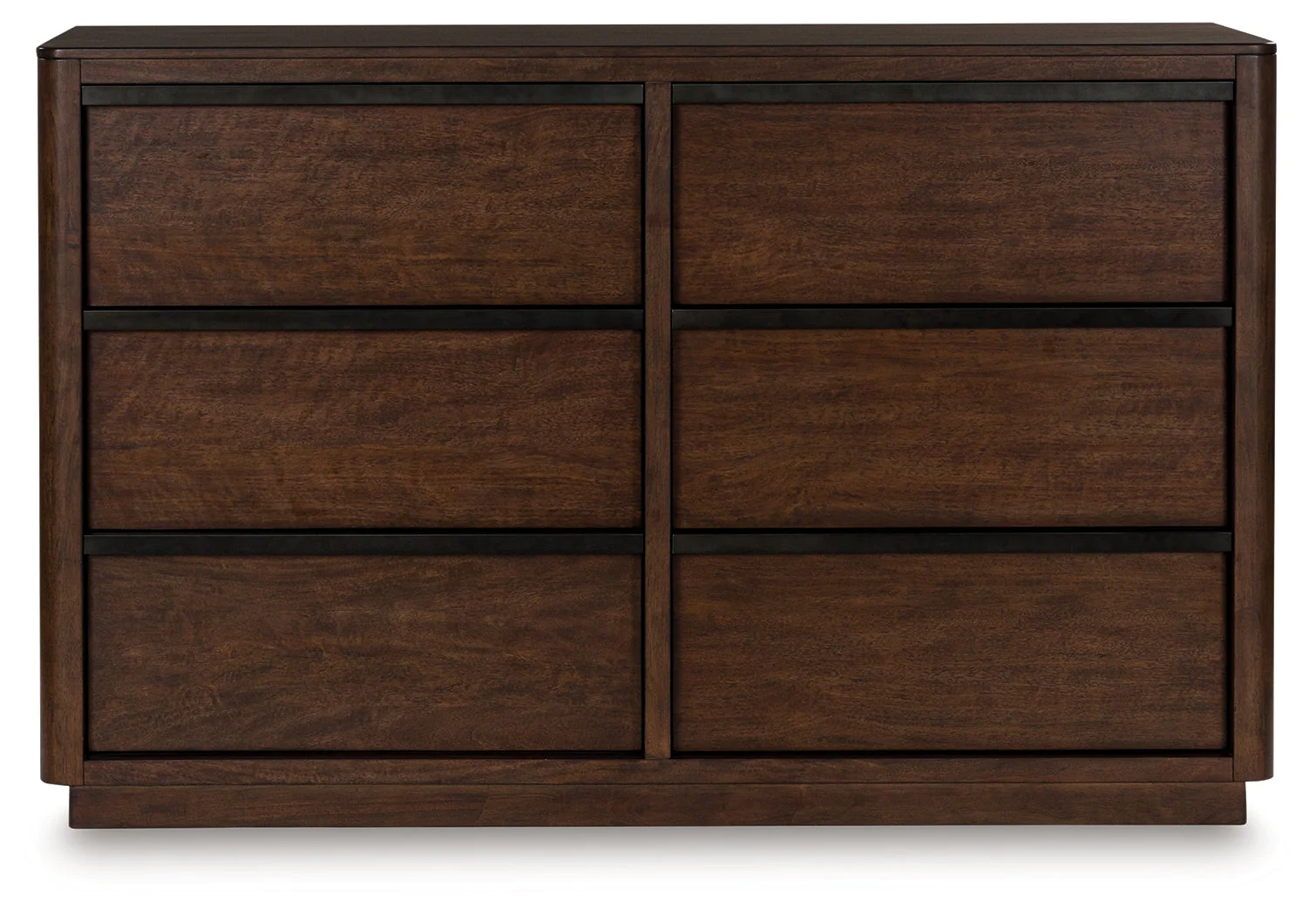 Dilenno Dark Brown 6 Drawer Dresser - Image 5