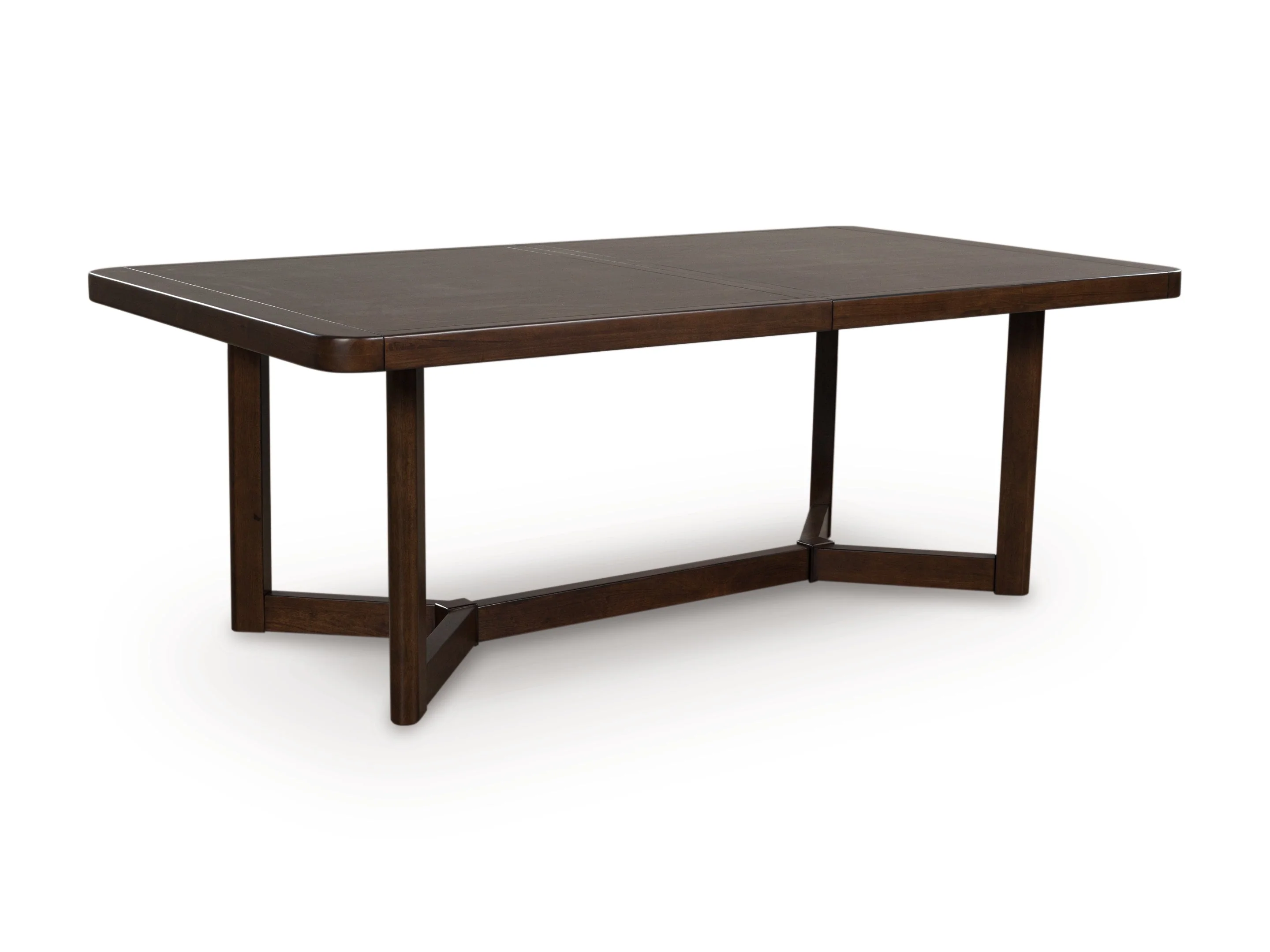 Dilenno Dark Brown 9-Piece Rectangular Dining Set - Image 10