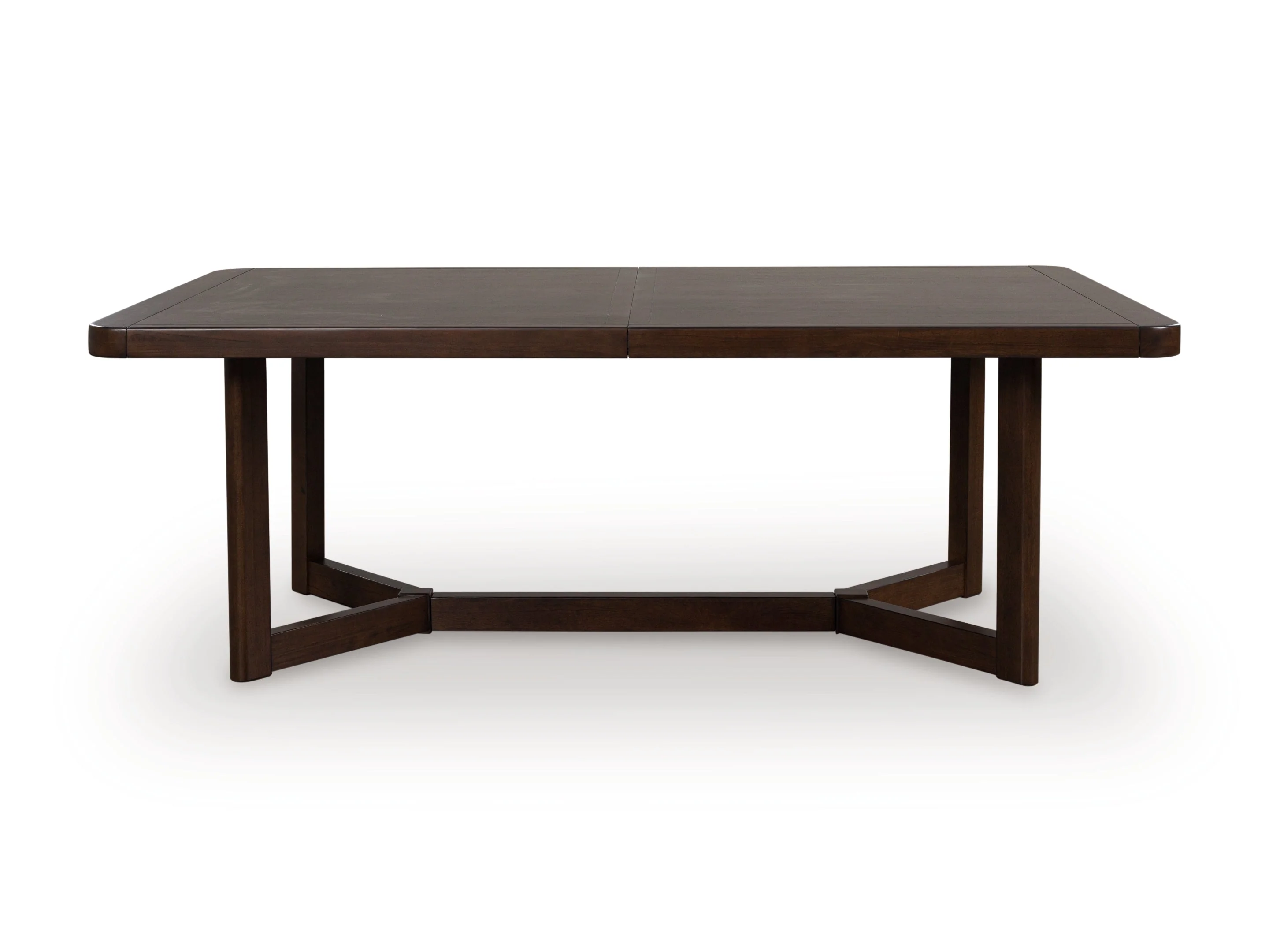 Dilenno Dark Brown 9-Piece Rectangular Dining Set - Image 11