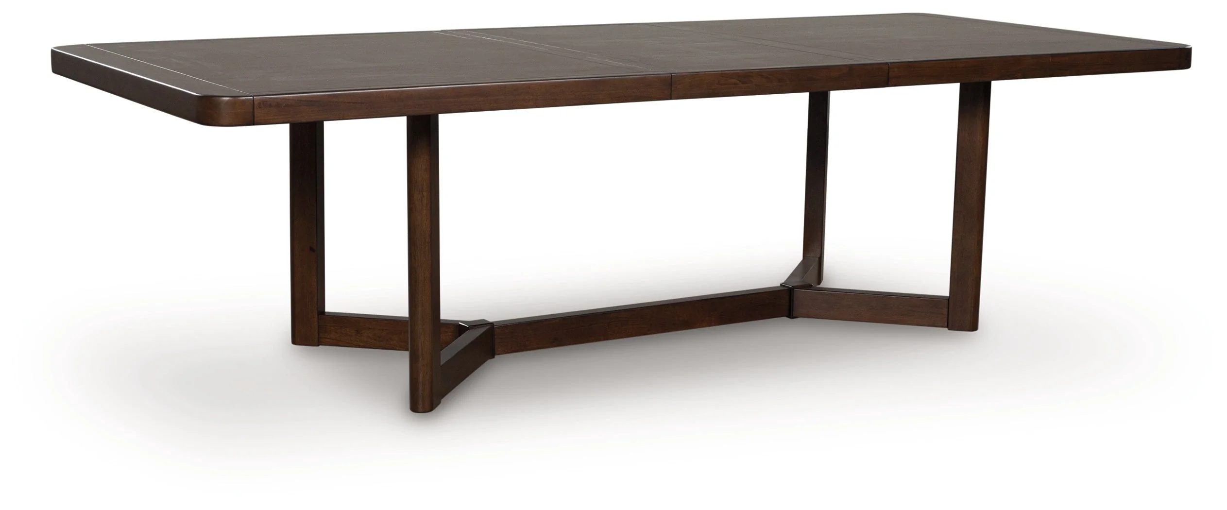 Dilenno Dark Brown Extendable Rectangular Dining Set - Image 11