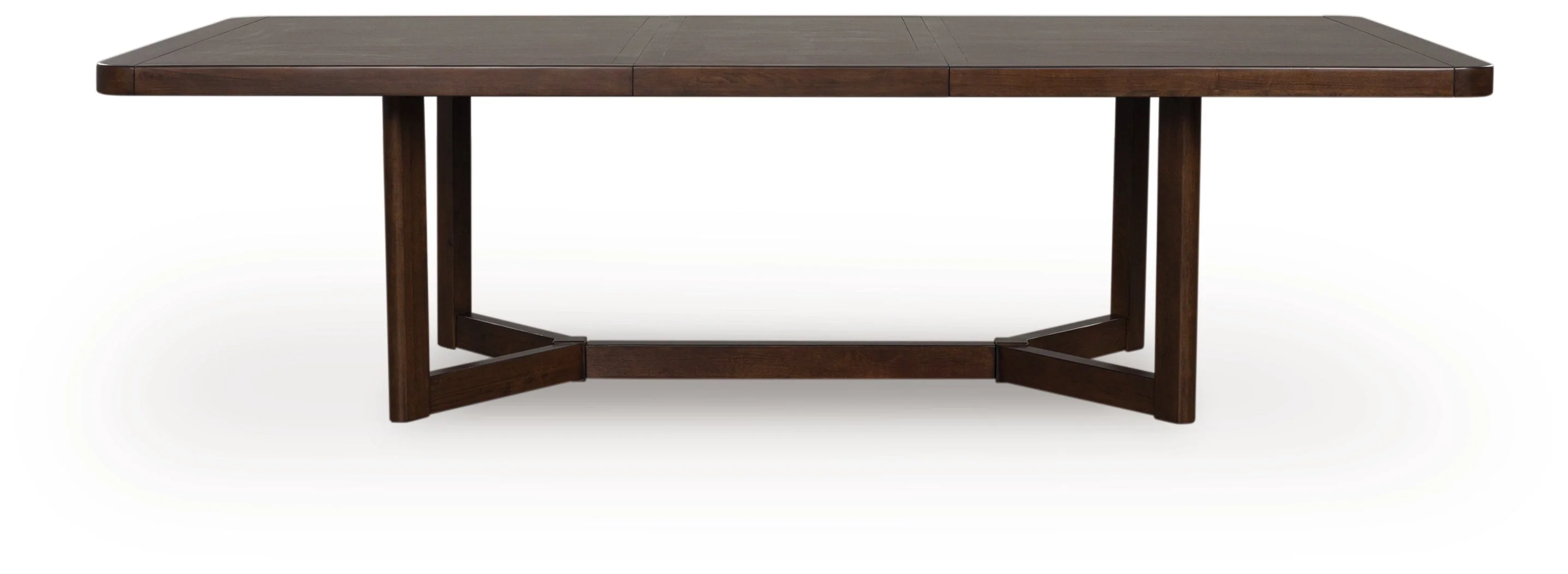Dilenno Dark Brown Extendable Rectangular Dining Set - Image 13