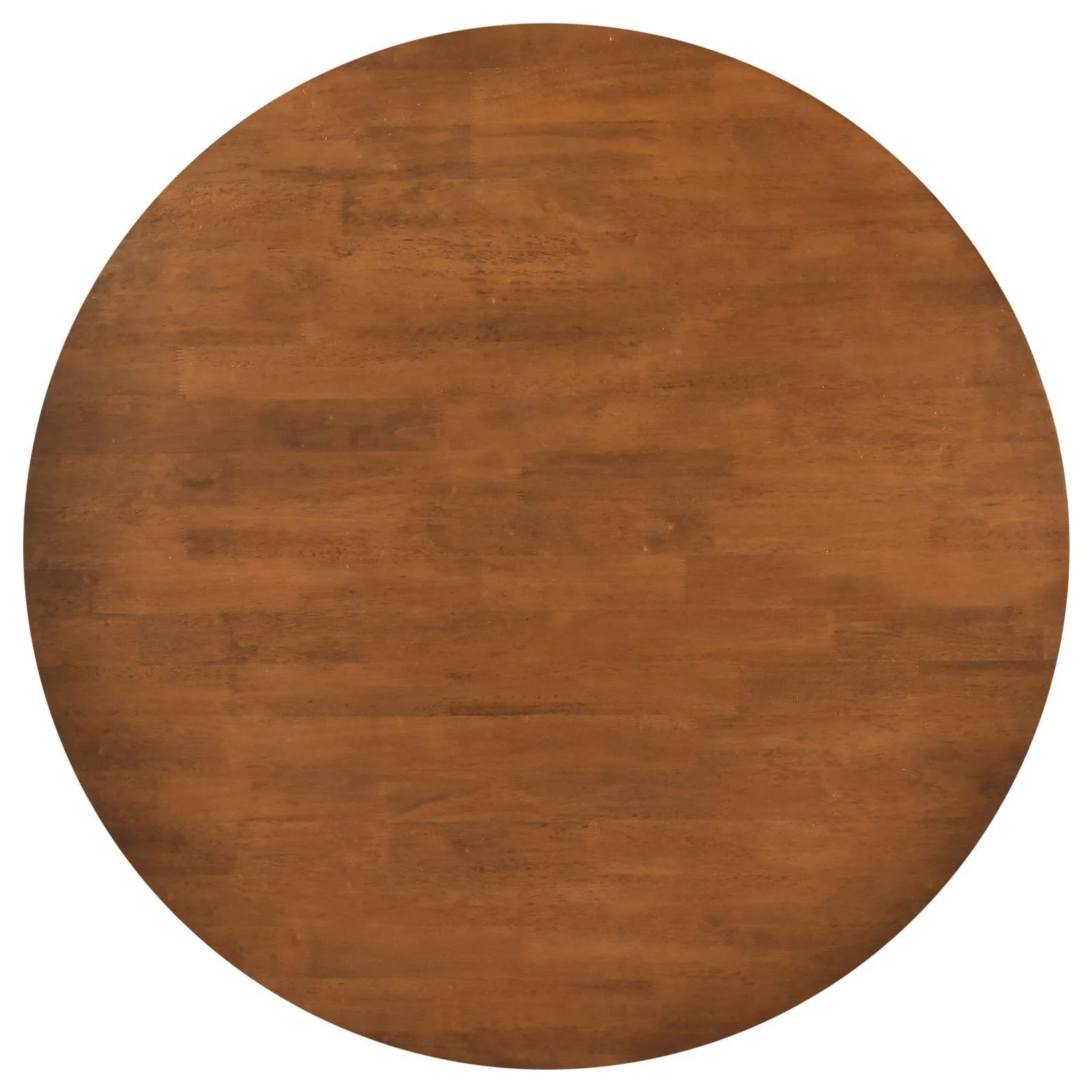 Dinah Walnut 5-Piece Round Solid Wood Dining Set - Image 4
