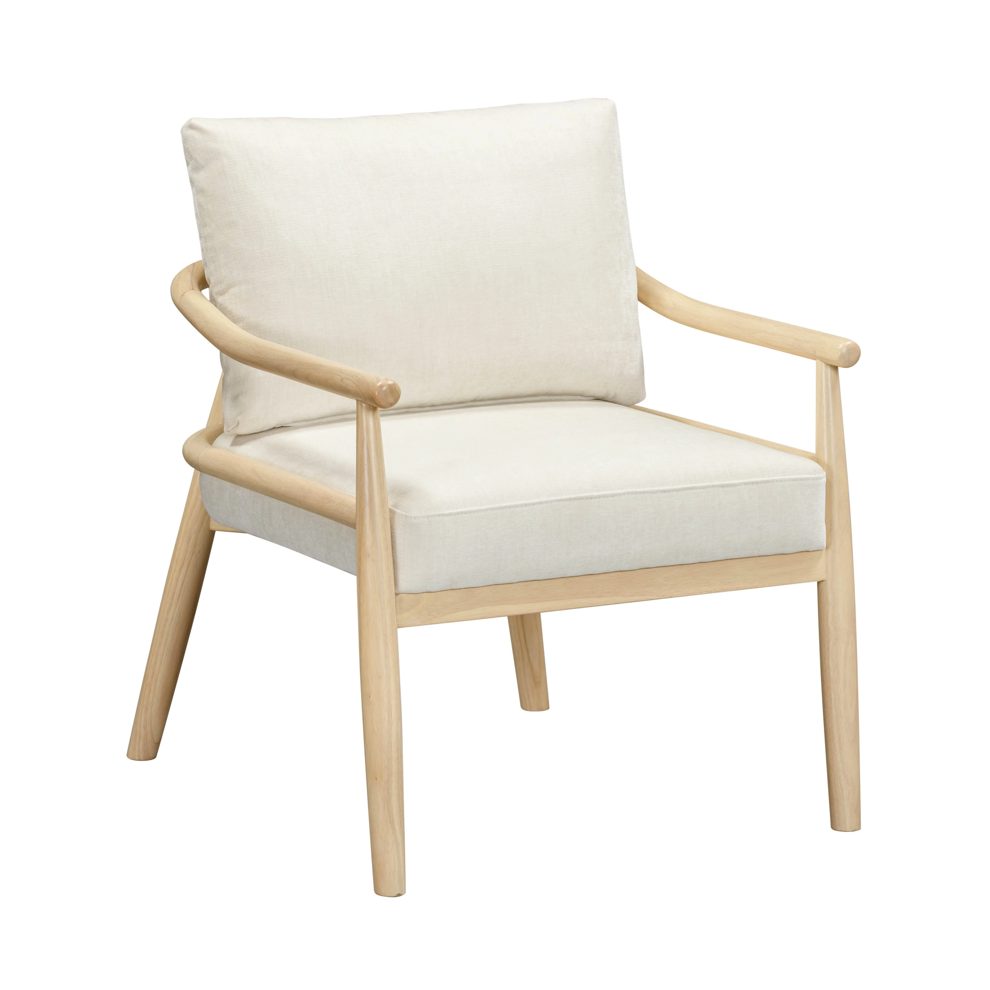 Dixie Chenille Velvet Accent Chair