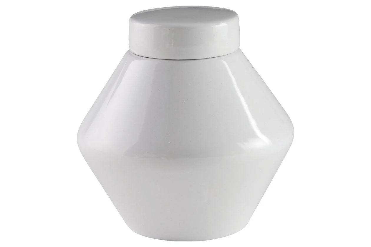 Domina White Jar - Image 3