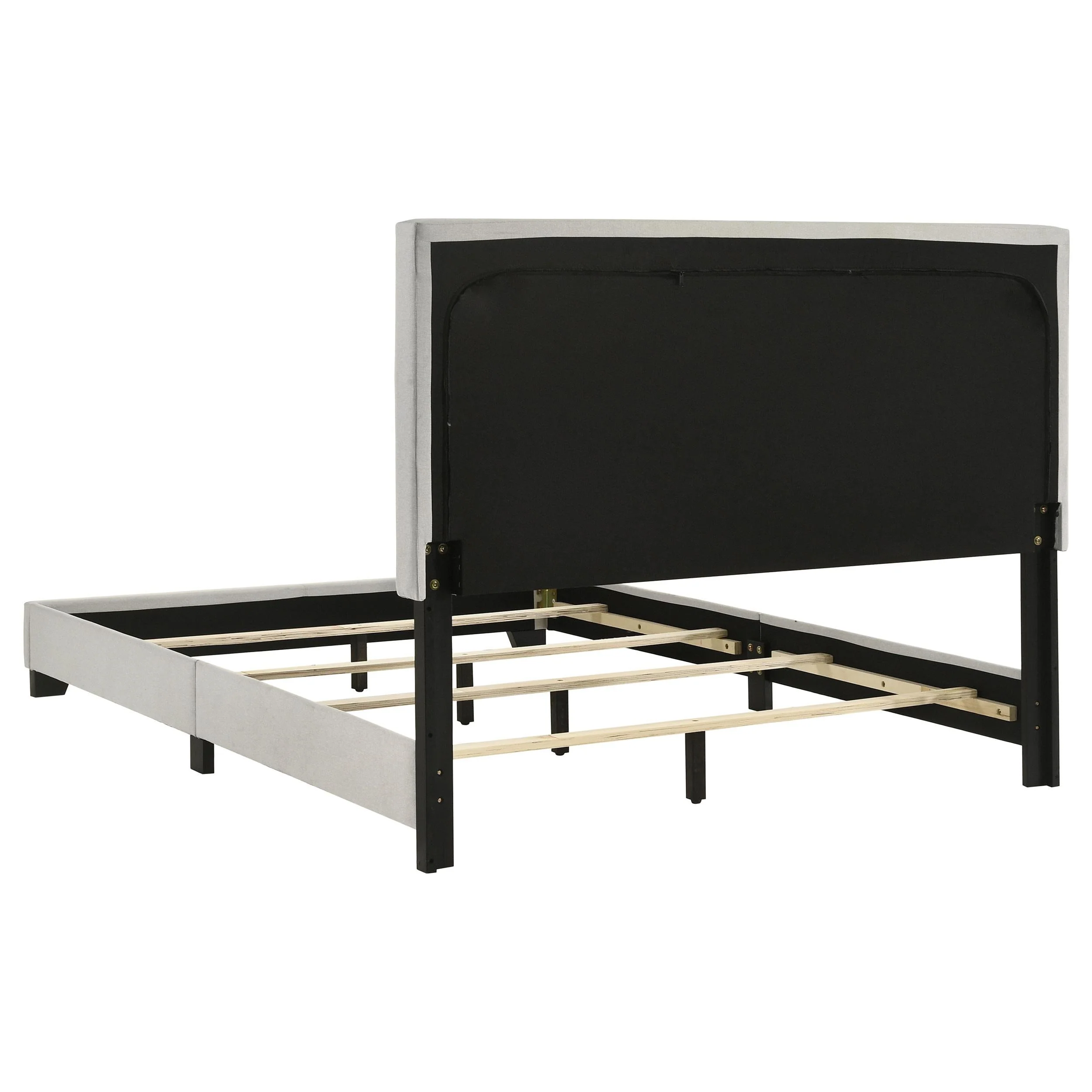 Dorian Cream Upholstered Full Panel Bed - Image 5