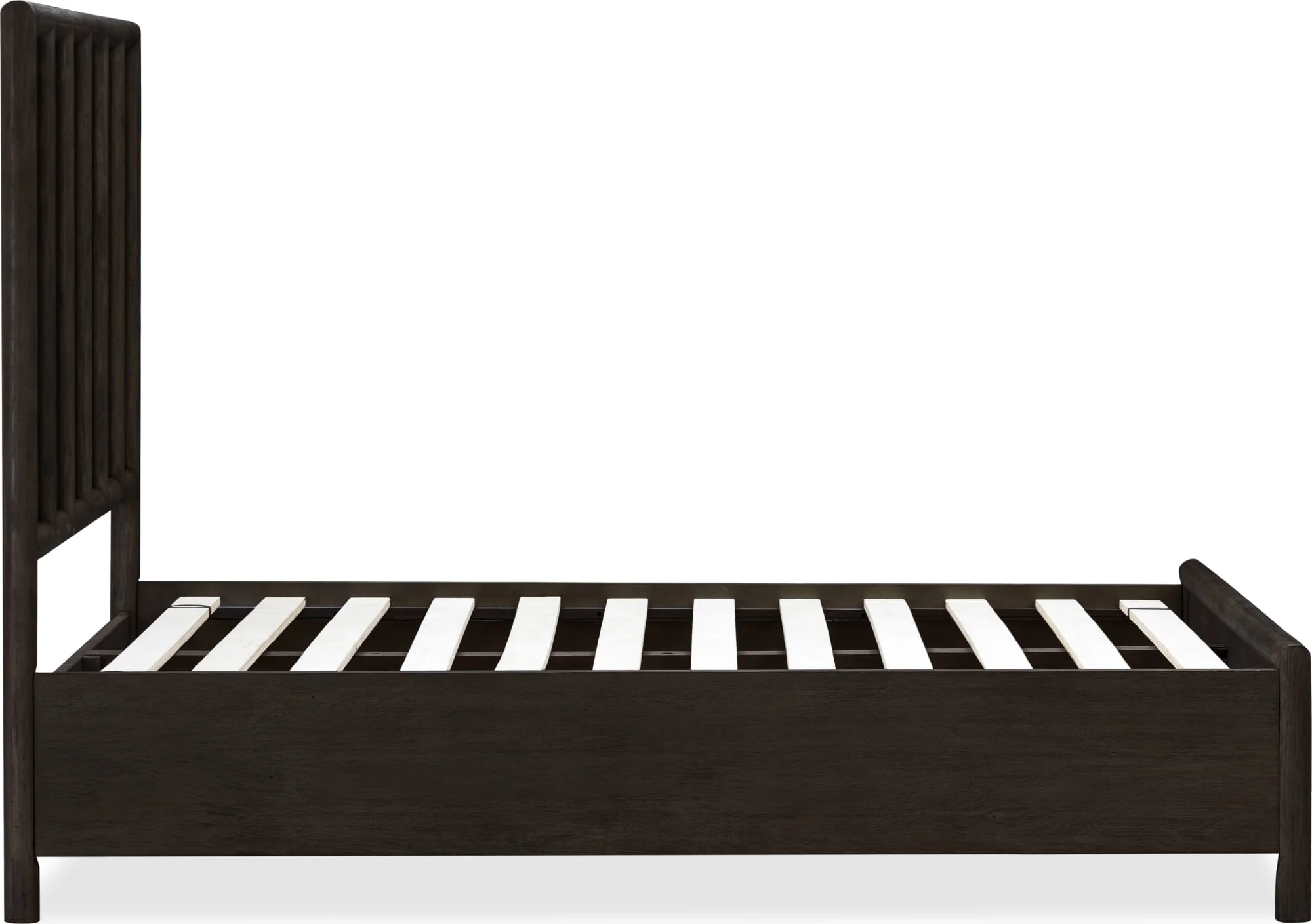 Dorsey Basalt Grey California King Wooden Panel Bed - Image 7