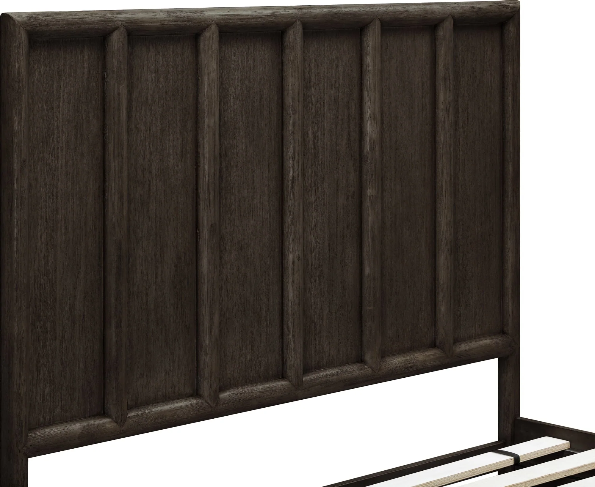 Dorsey Basalt Grey California King Wooden Two Drawer Storage Bed - Image 5