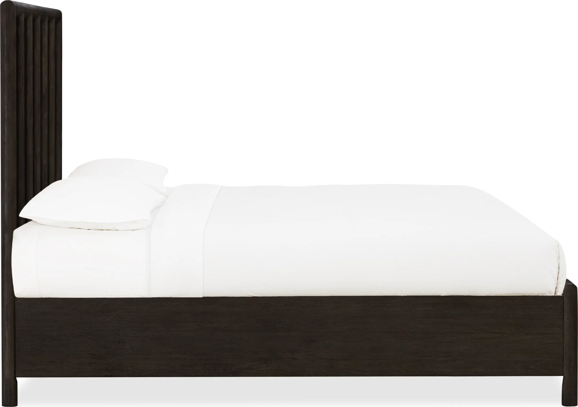 Dorsey Basalt Grey Queen Wooden Panel Bed - Image 4