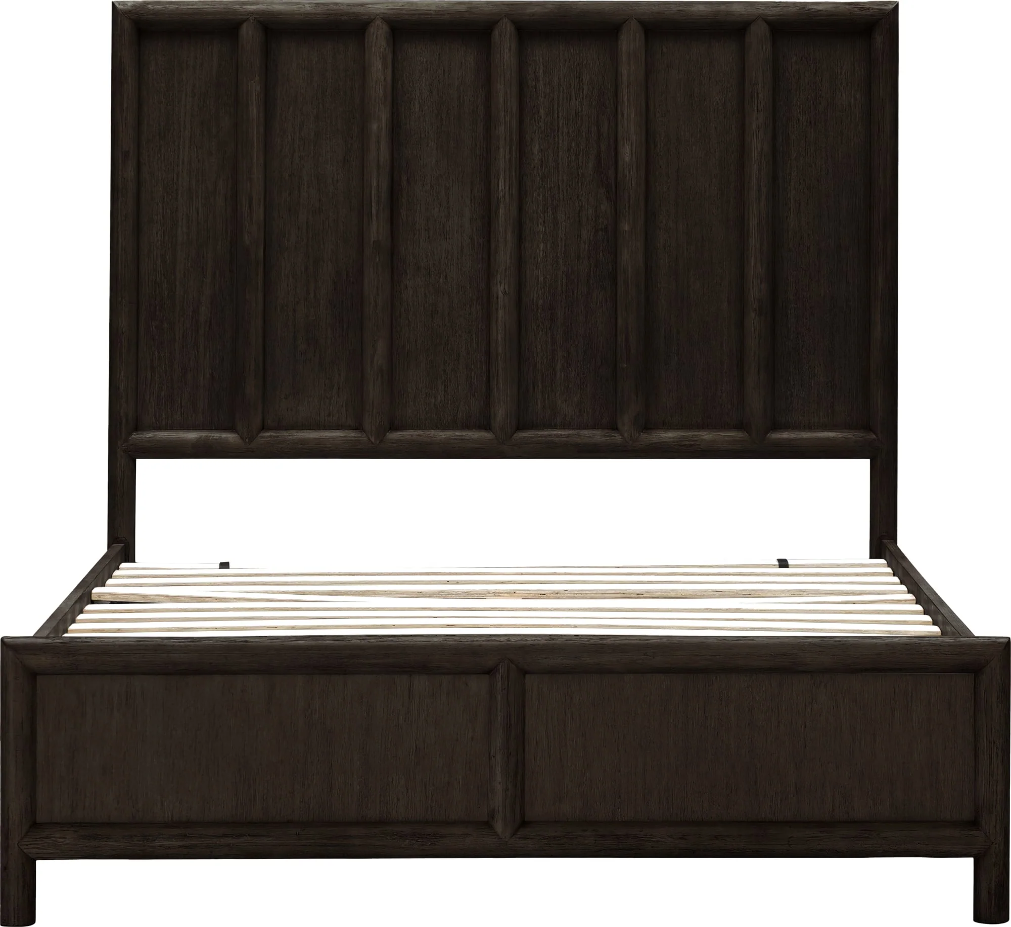 Dorsey Basalt Grey Queen Wooden Panel Bed - Image 5