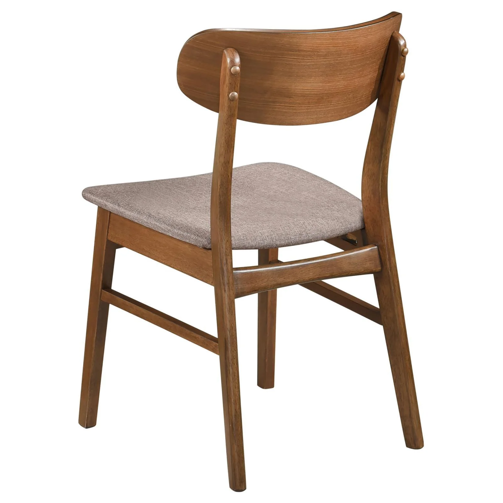 Dortch Walnut 5-Piece Oval Solid Wood Dining Set - Image 7