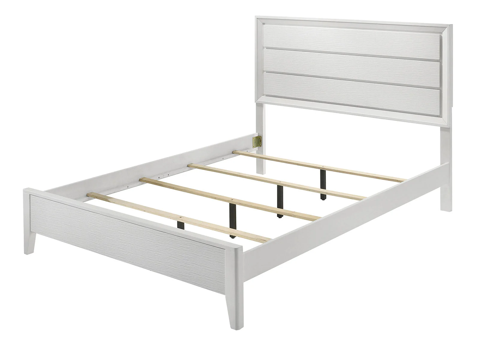 Dortmund White California King Bed - Image 5