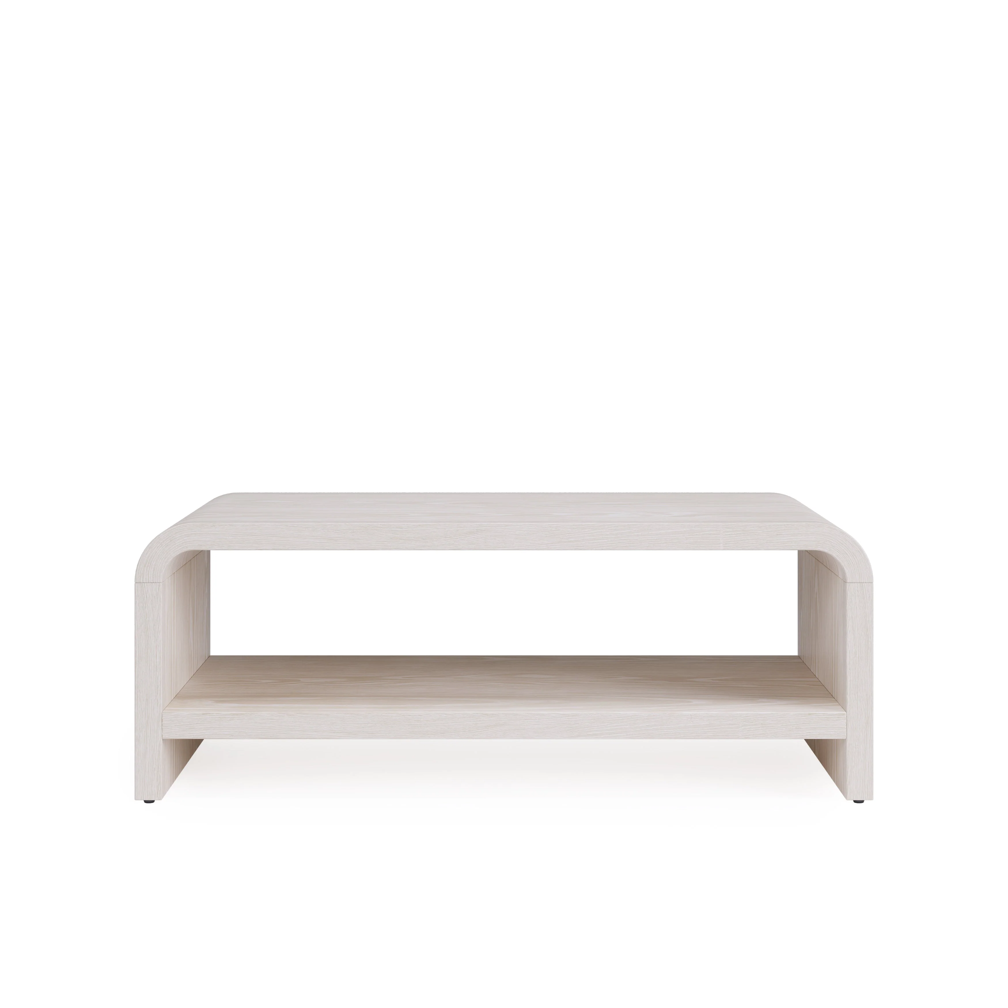 Drake Ash Wood Coffee Table in Sugar - Image 2