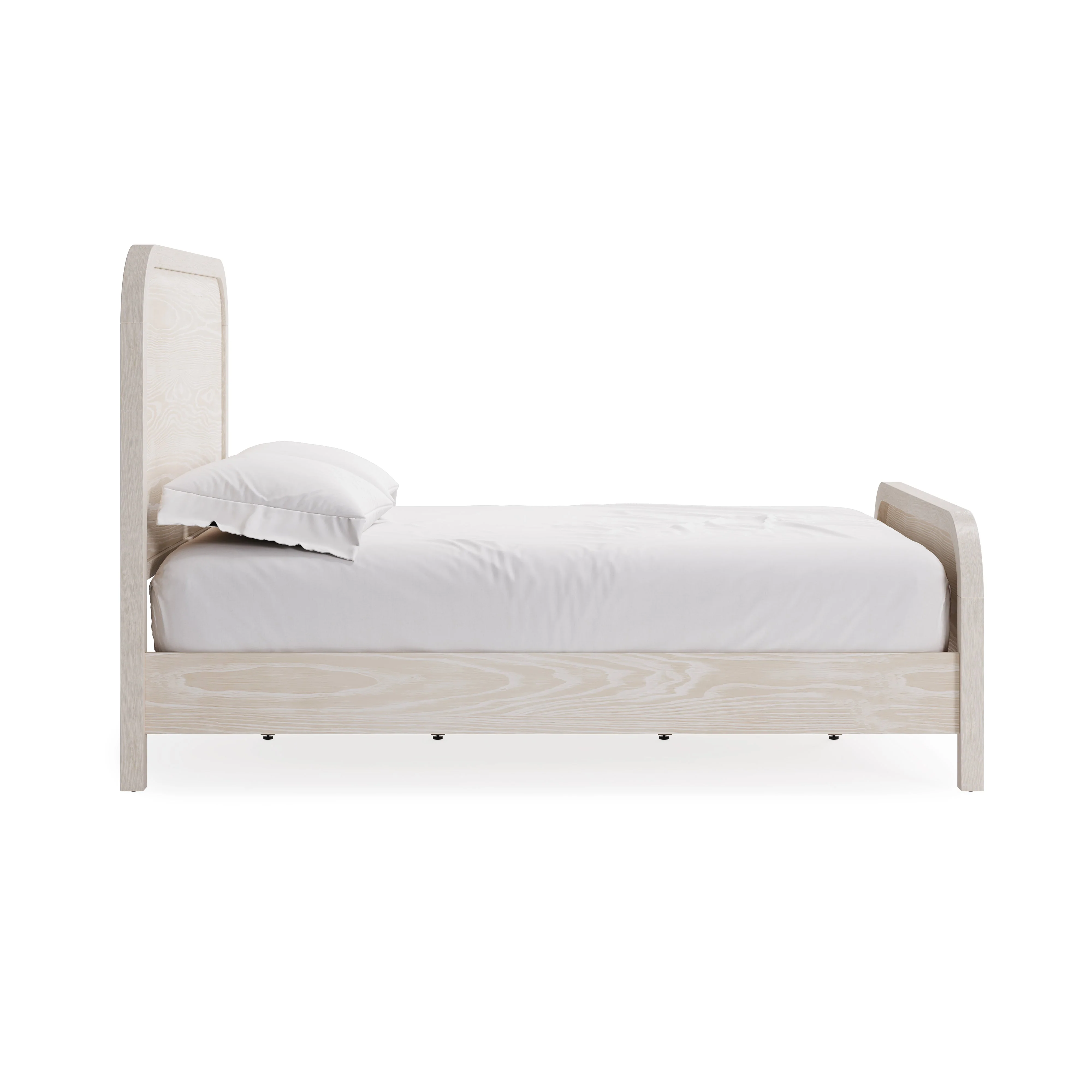 Drake Wood Queen Platform Bed in Sugar - Image 5