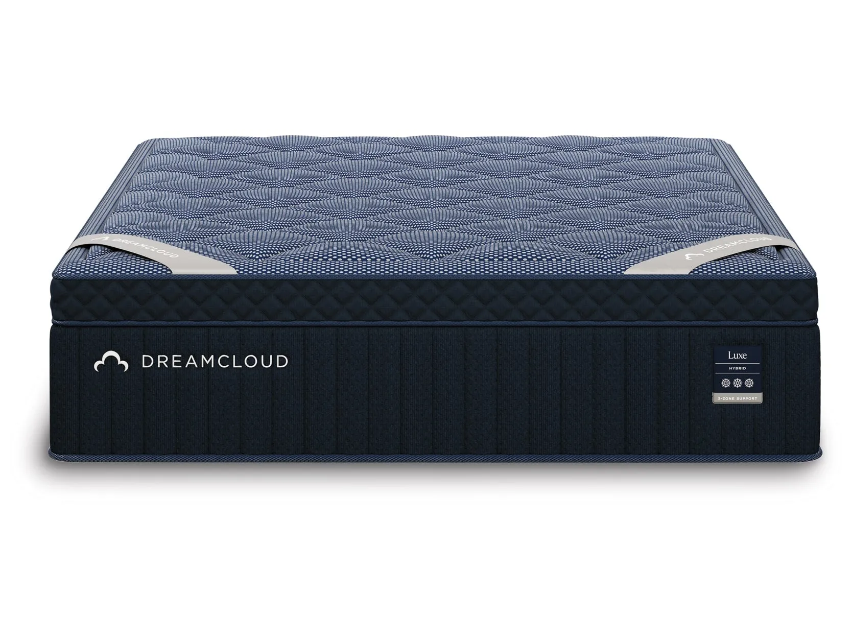 DreamCloud Luxe Hybrid Medium White Twin Mattress - Image 2