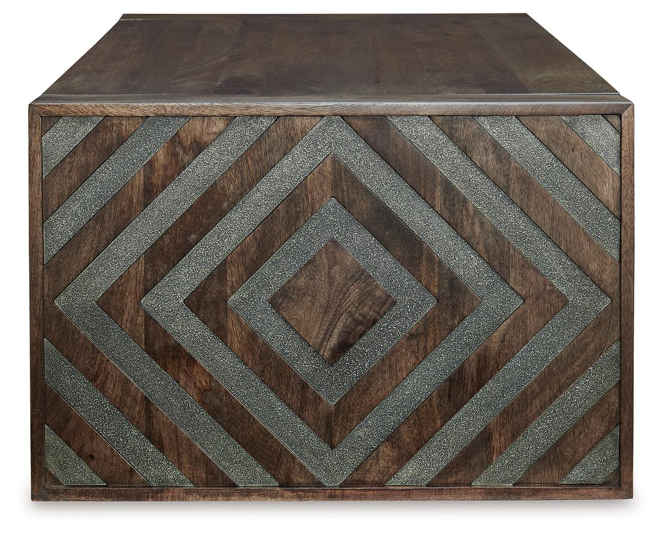 Dreggan Brown Coffee Table - Image 3
