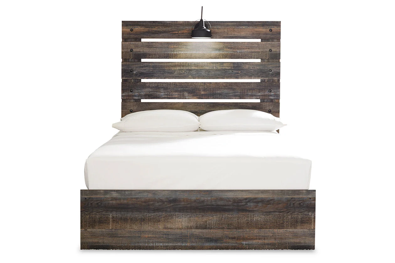 Drystan Multi Full LED Storage Platform Bed with 2 Drawers - Image 3