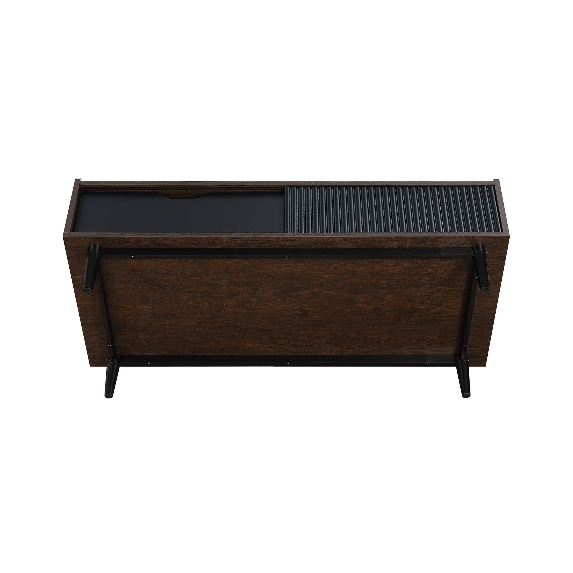 Duane Coffee Table in Dark Brown and Black - Image 11