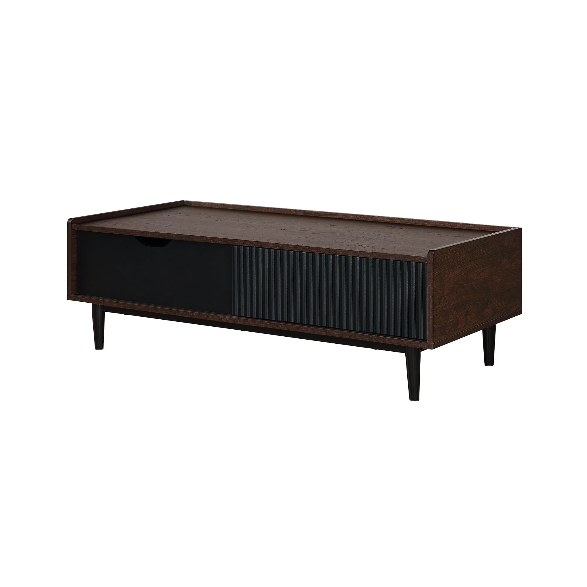 Duane Coffee Table in Dark Brown and Black - Image 12