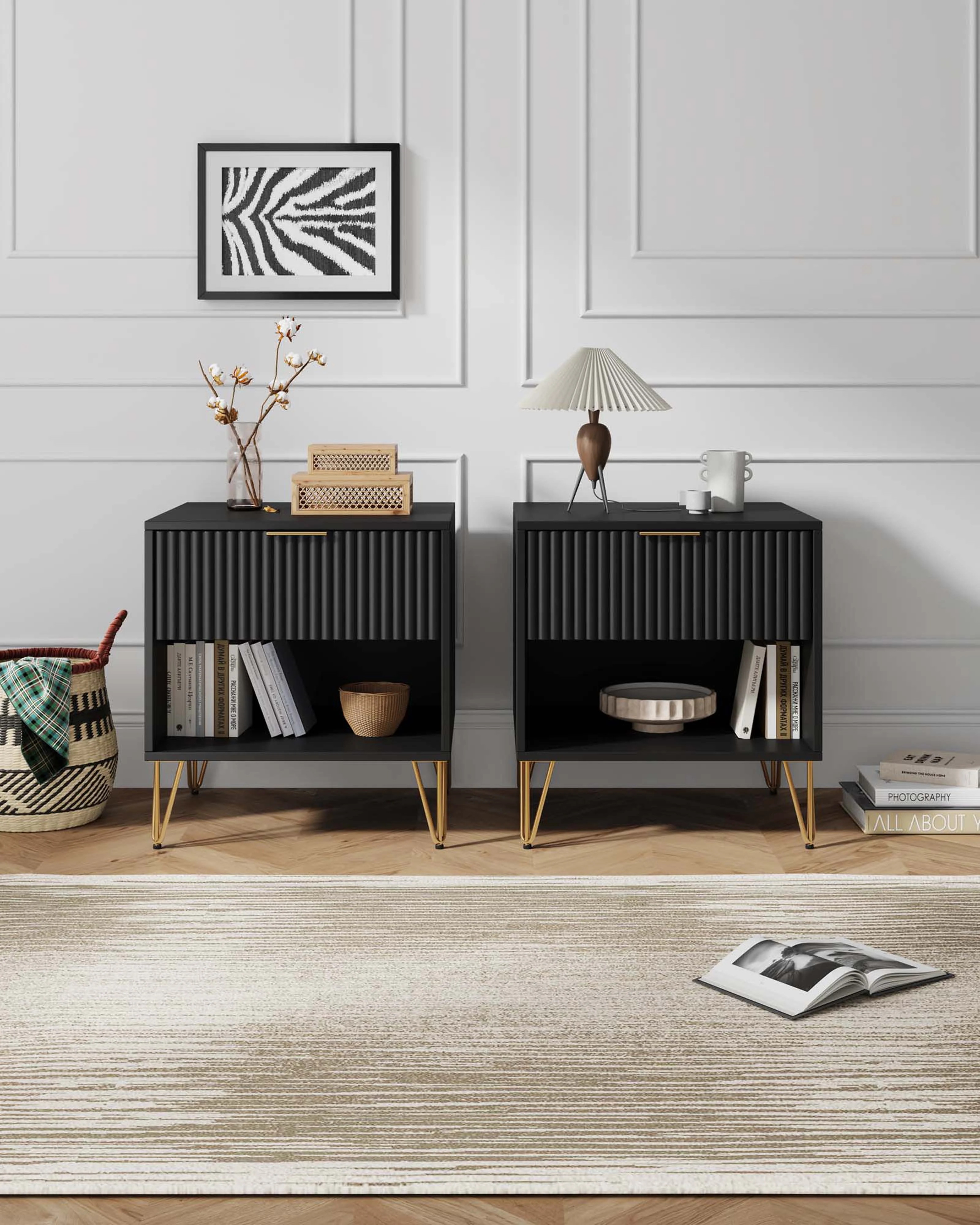 DUMBO 1.0 Nightstand in Black (set of 2) - Image 2
