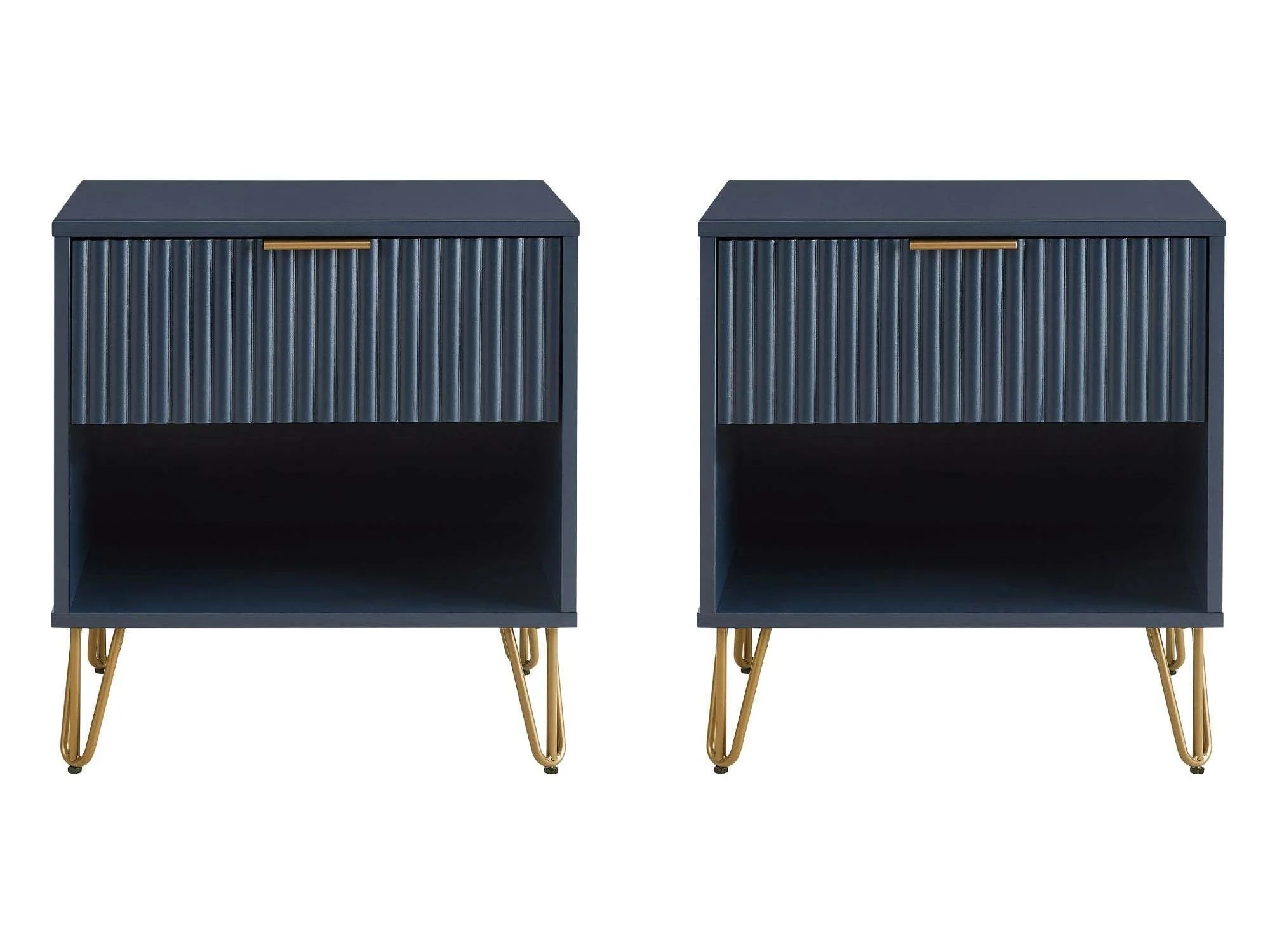 DUMBO 1.0 Nightstand in Midnight Blue (set of 2)