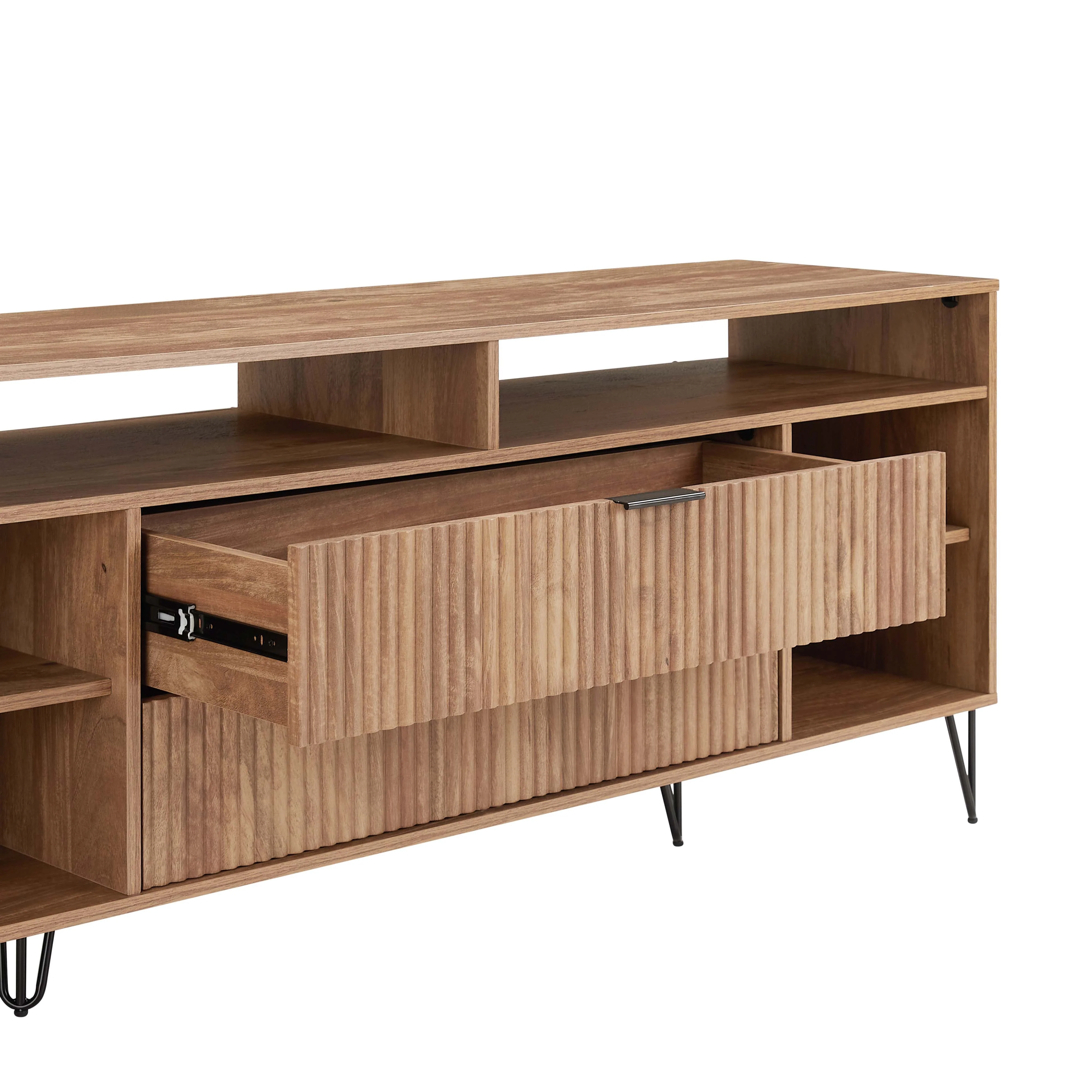 DUMBO 63" TV Stand in Golden Brown - Image 6