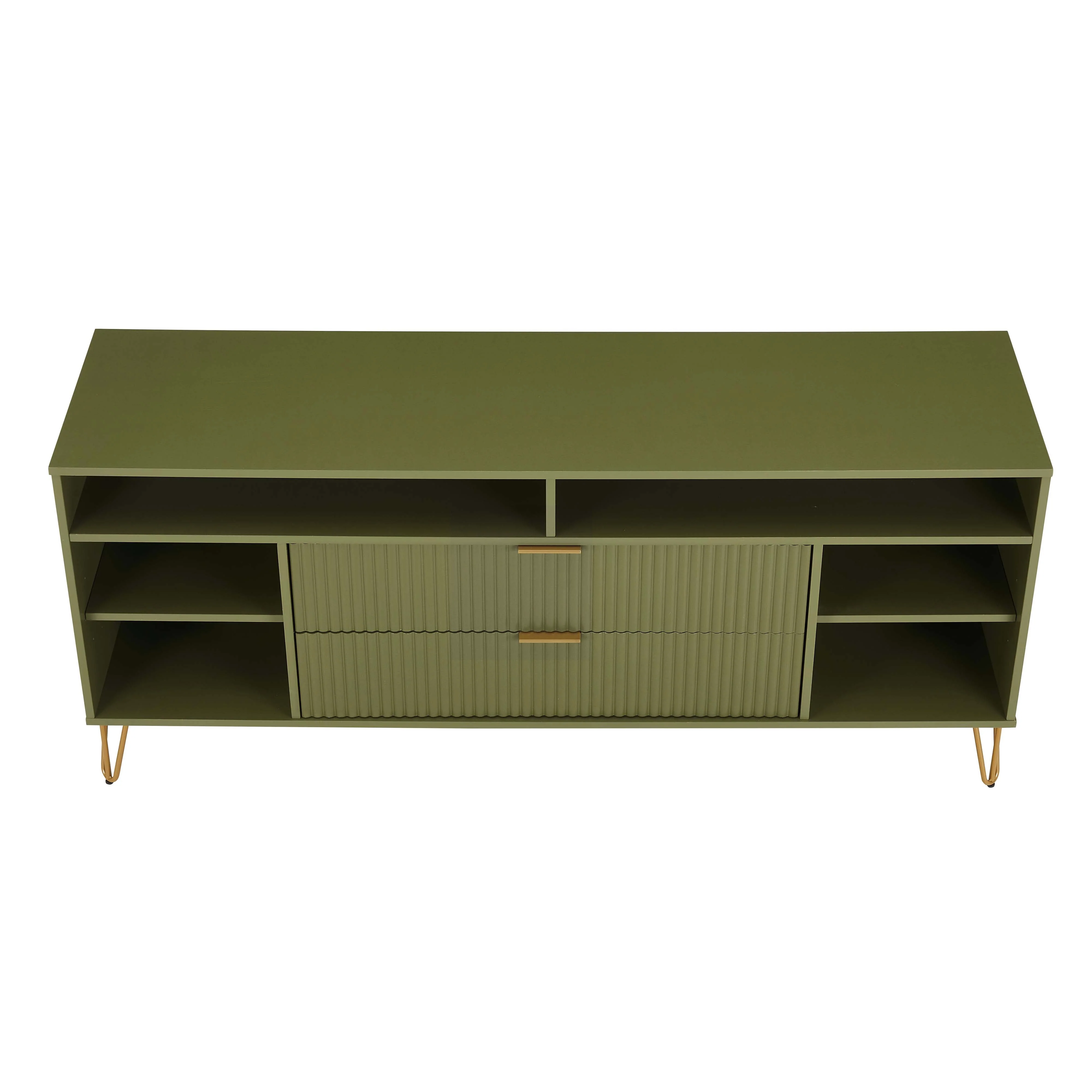 DUMBO 63" TV Stand in Olive Green - Image 11