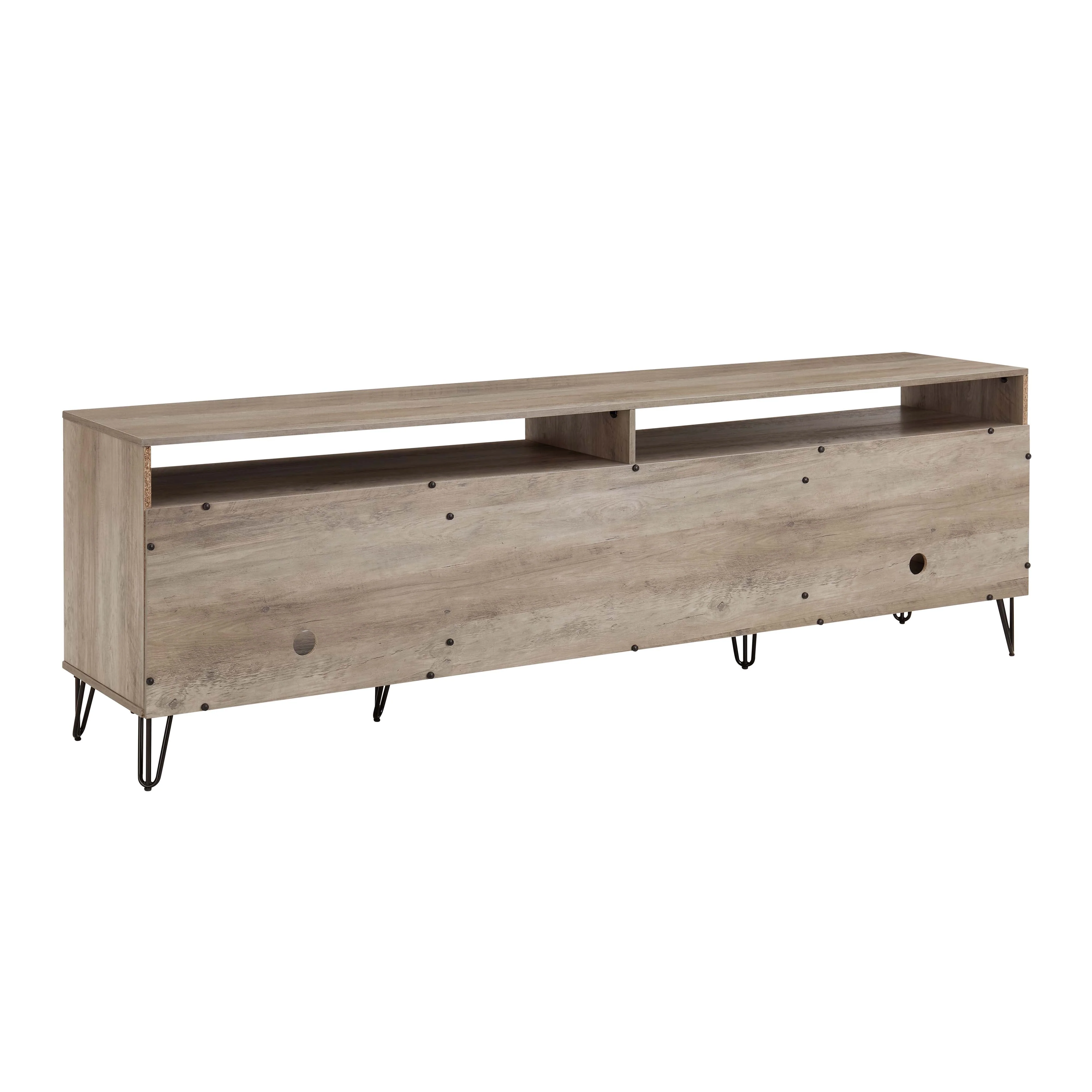 DUMBO 85" TV Stand in Golden Brown - Image 10