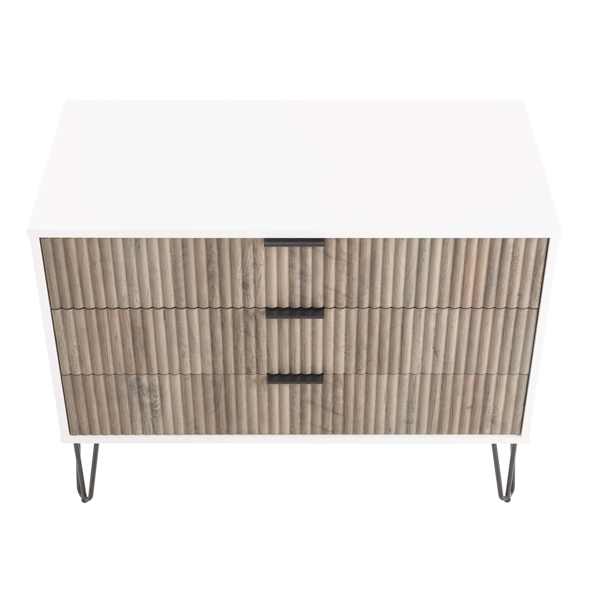 DUMBO Dresser in White and Grey - Image 10