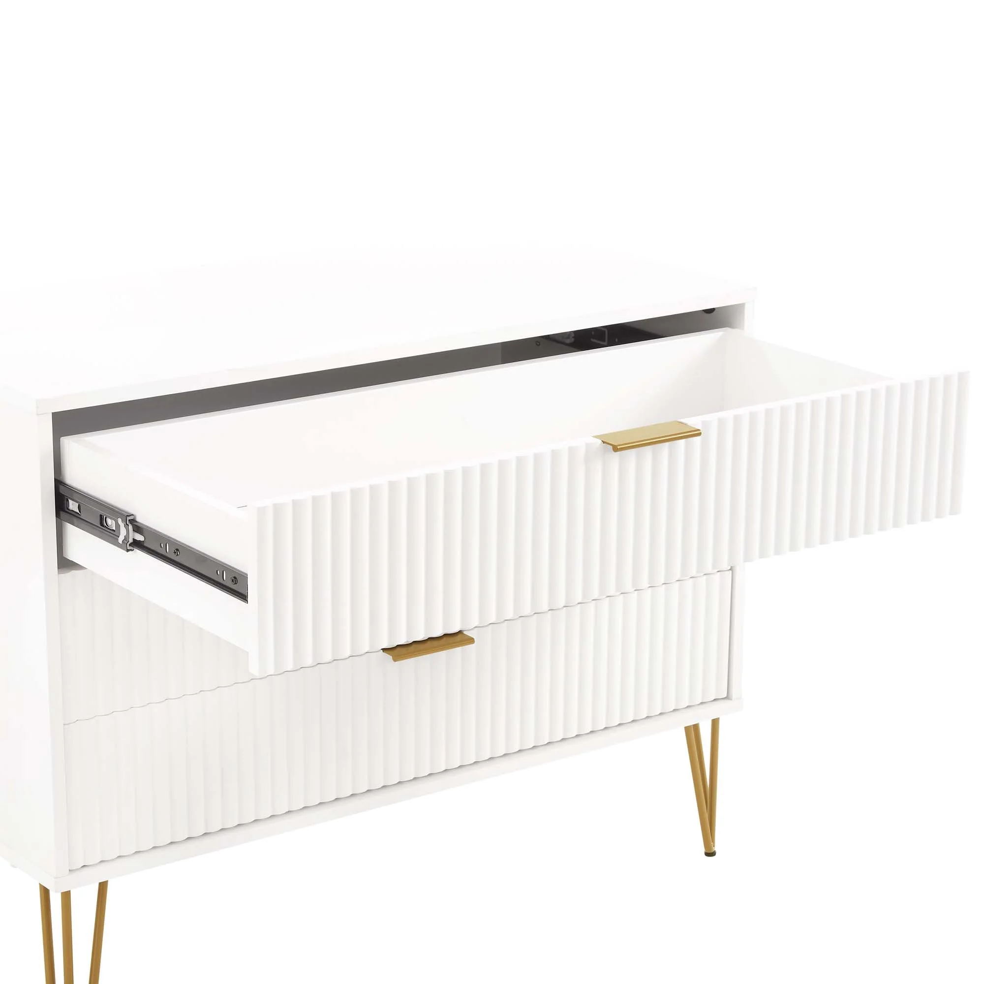DUMBO Dresser in White - Image 5