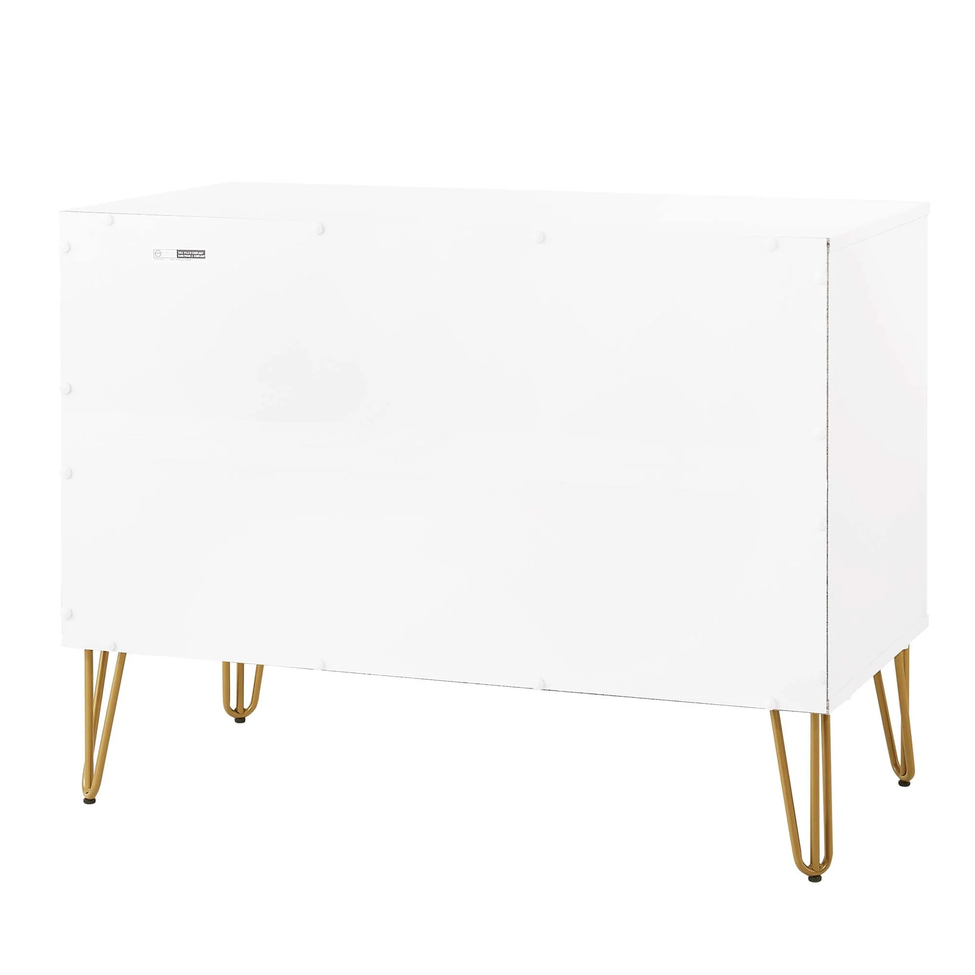 DUMBO Dresser in White - Image 9