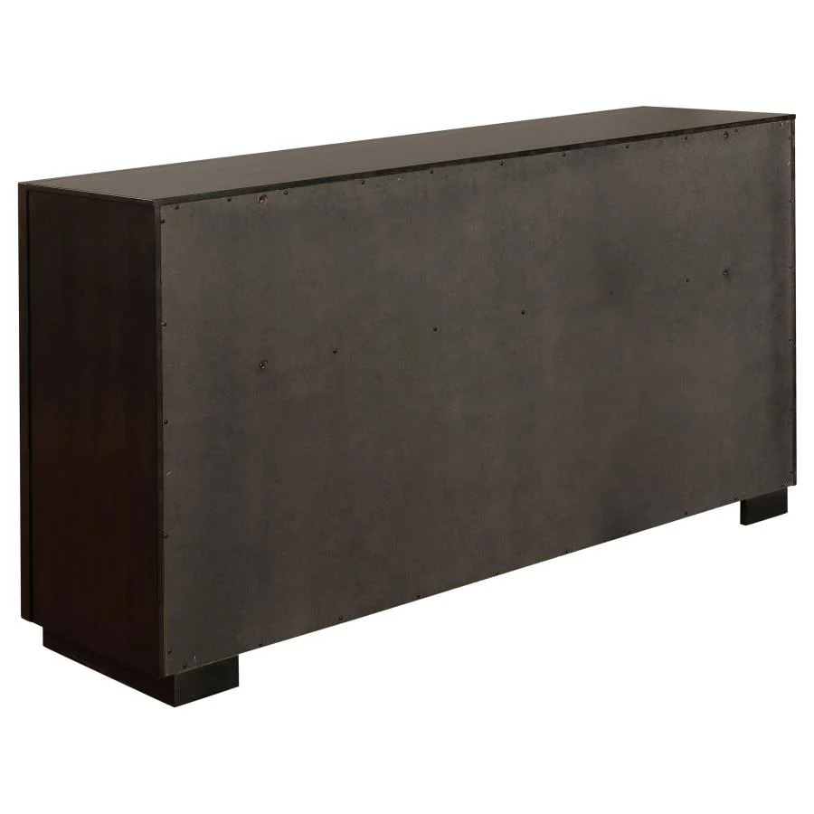 Durango Gray/Smoked Peppercorn 4-Piece Queen Panel Bedroom Set - Image 10