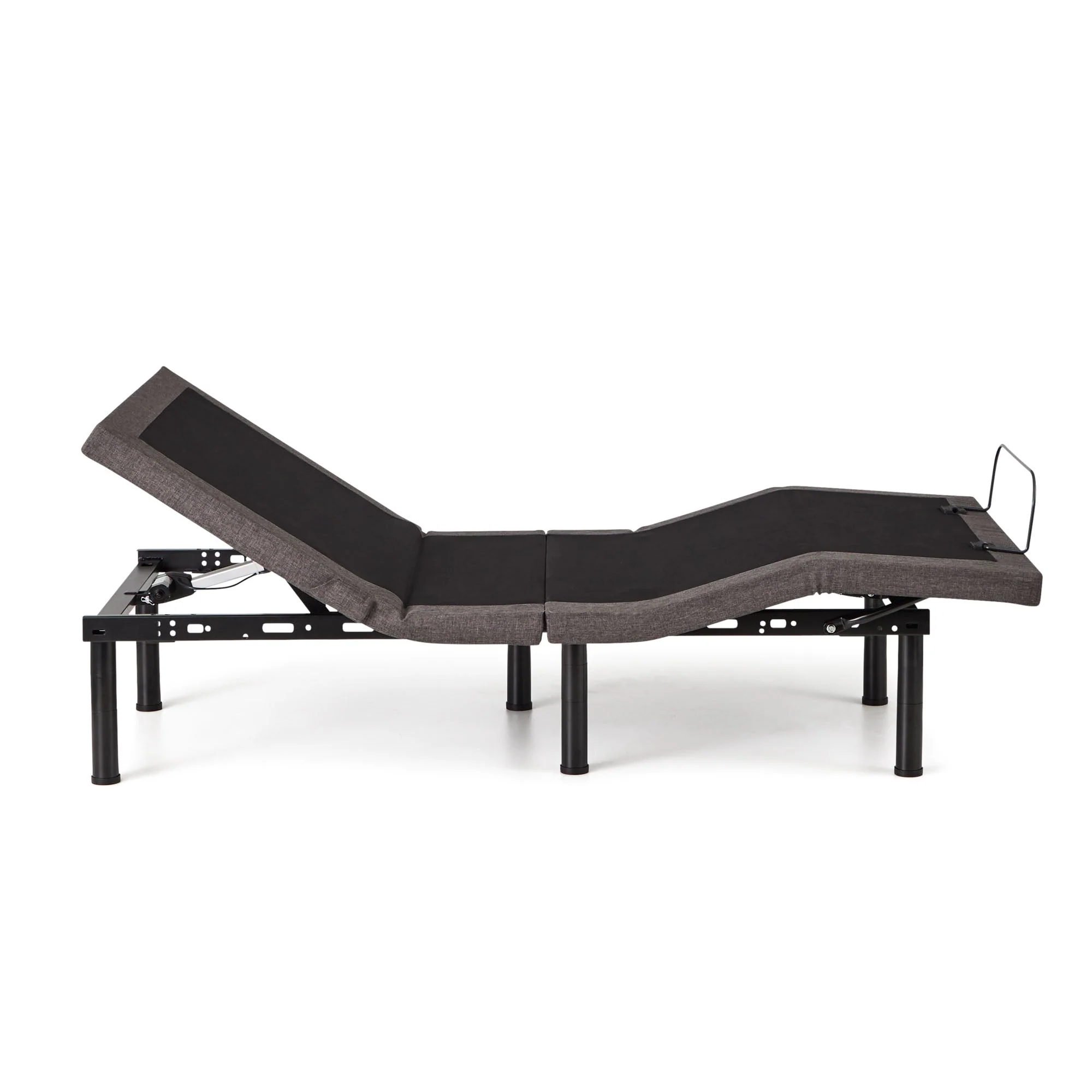 E455 Charcoal Queen Adjustable Bed Base - Image 3