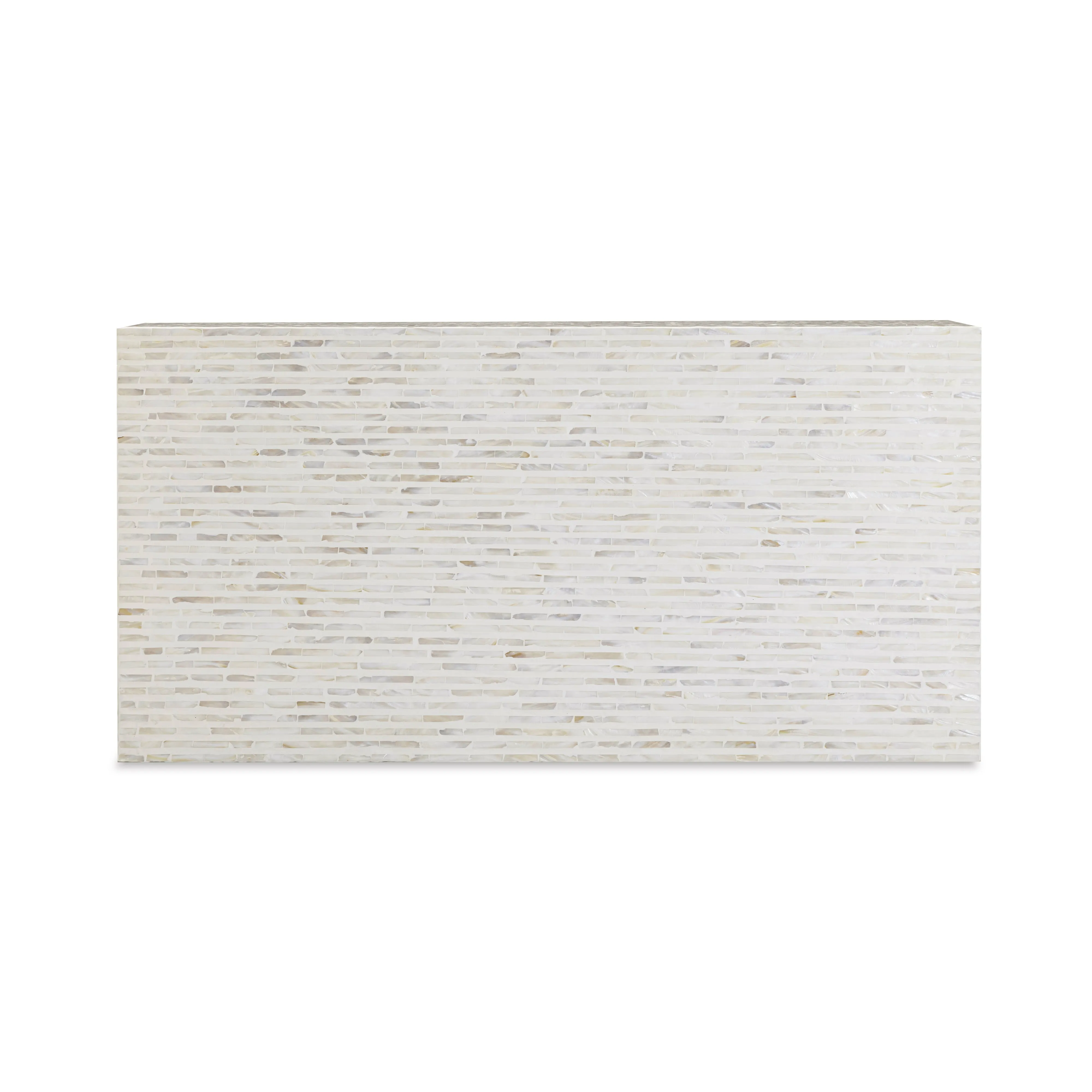 Earl 48" Shell Rectangular Coffee Table - Image 5