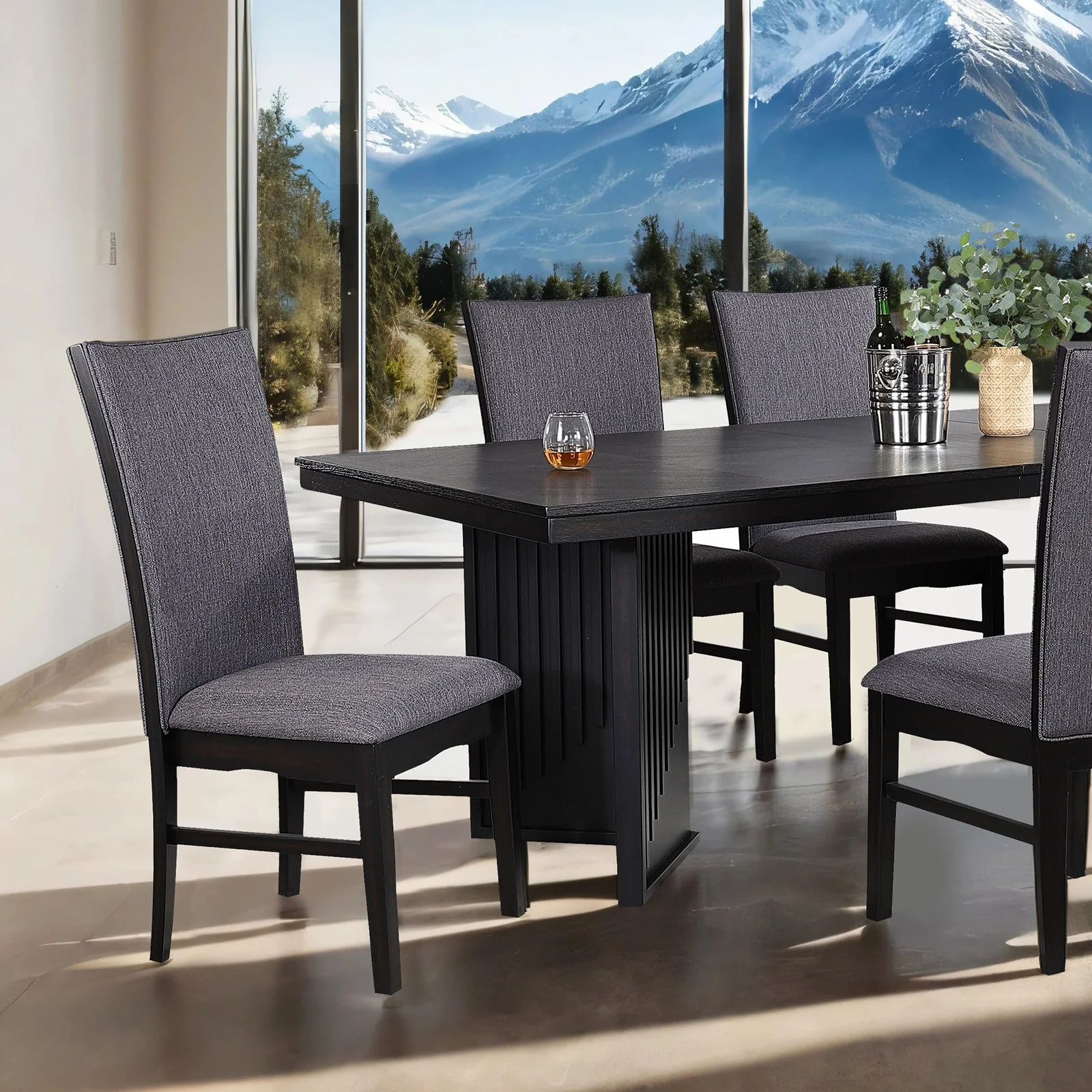 Easingwold Black Side Chair - Image 3