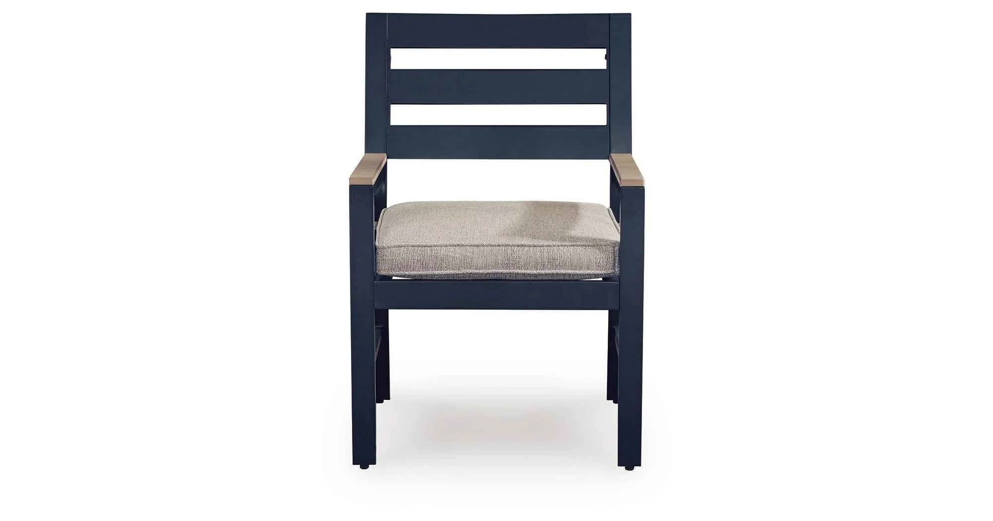 East Beach Navy Blue/Driftwood Outdoor Dining Table and 4 Chairs - Image 11