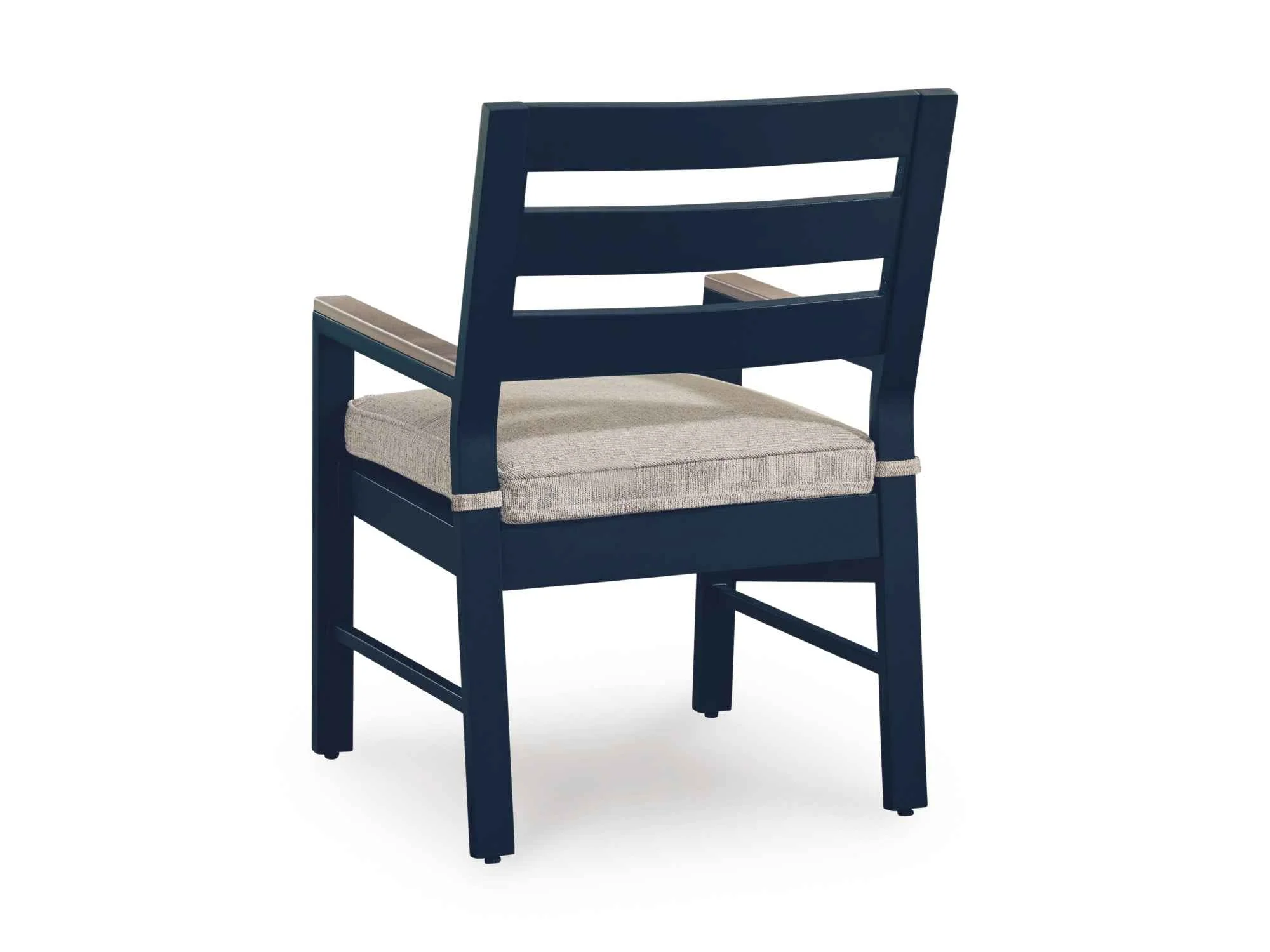 East Beach Navy Blue/Driftwood Outdoor Dining Table and 6 Chairs - Image 11