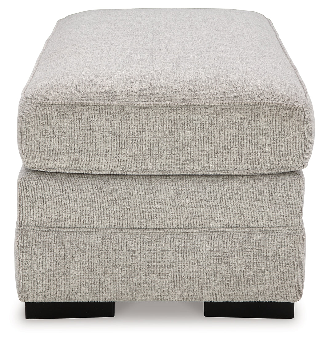 Eastonbridge Shadow Chair and Ottoman - Image 4