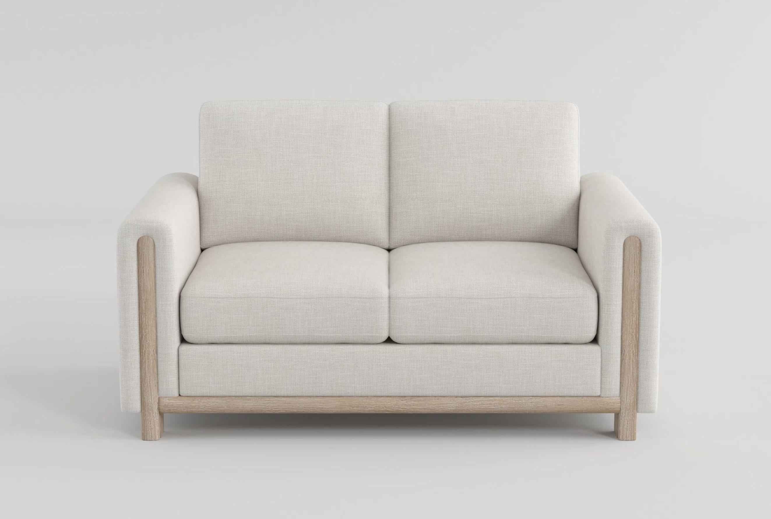 Echo Beige Loveseat - Image 7